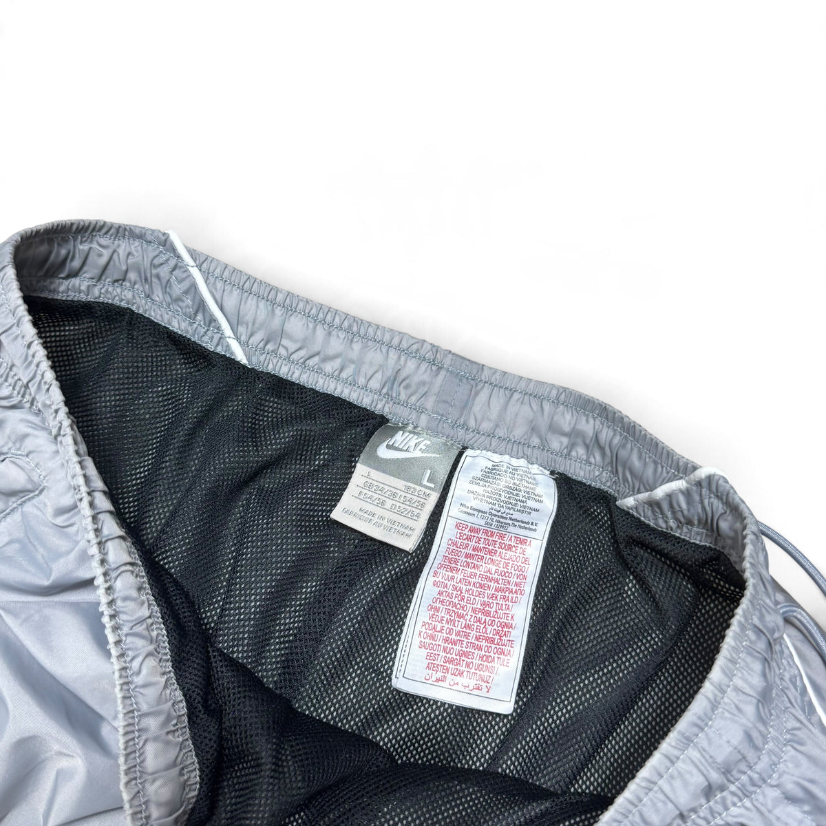 RARE 2000s Nike Trackpants Grey - (L) | PREMIUM