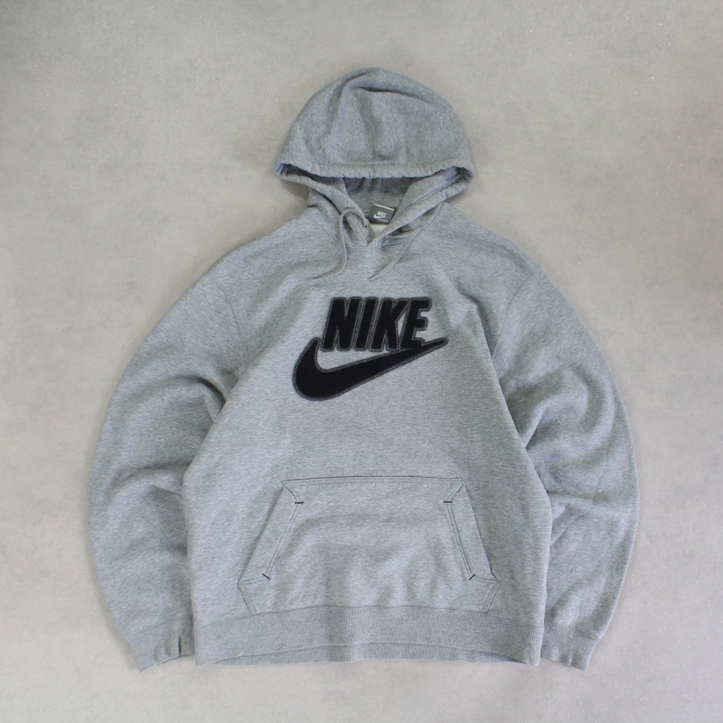 RARE 2000s Nike Hoodie Grey - (L)
