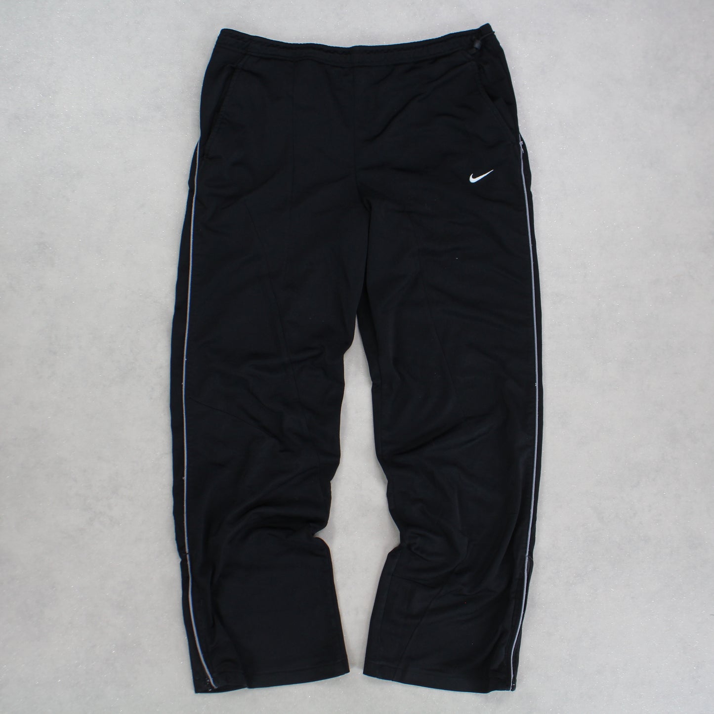RARE 00s Nike Trackpants Black - (M)