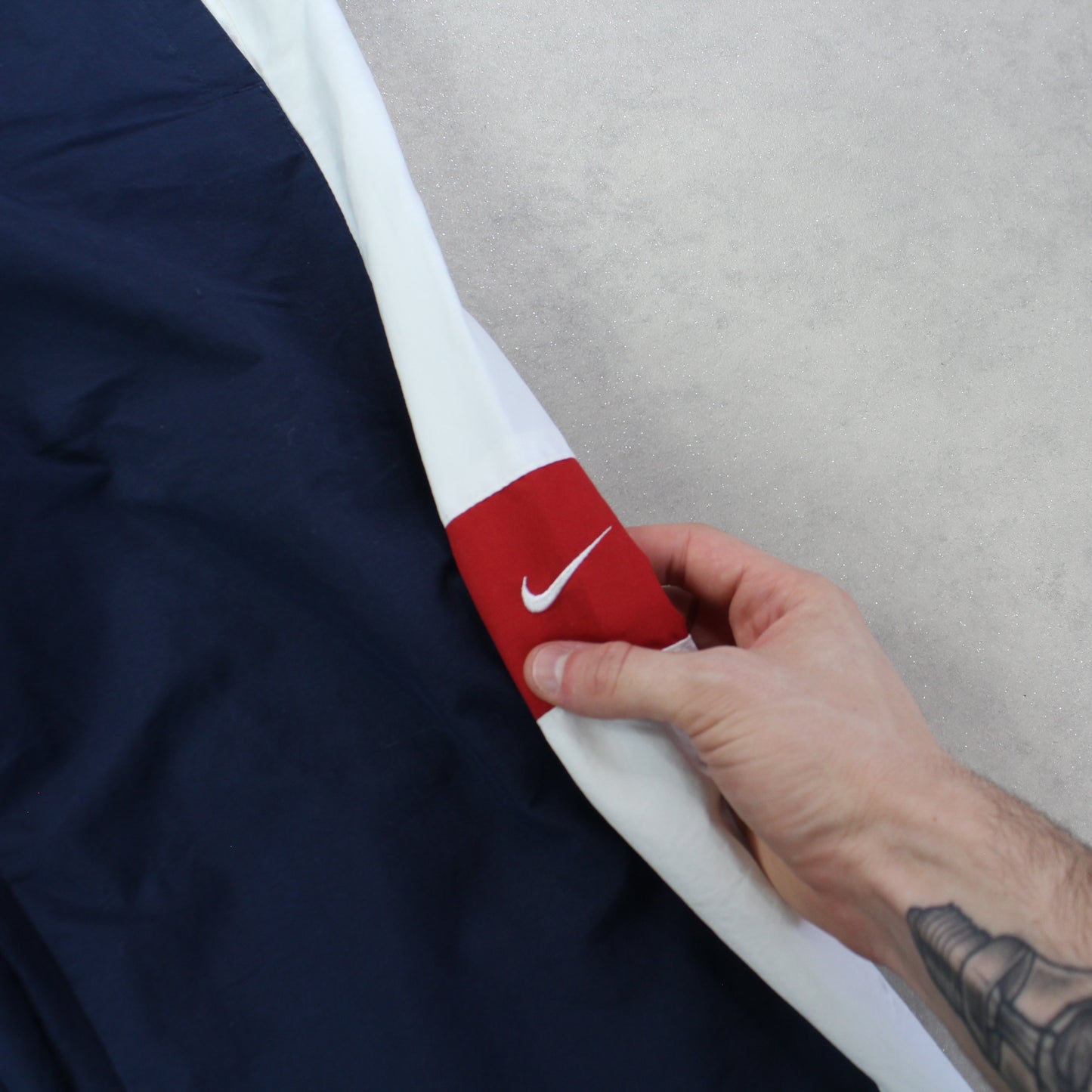 RARE 2000s Nike Trackpants Navy - (M)