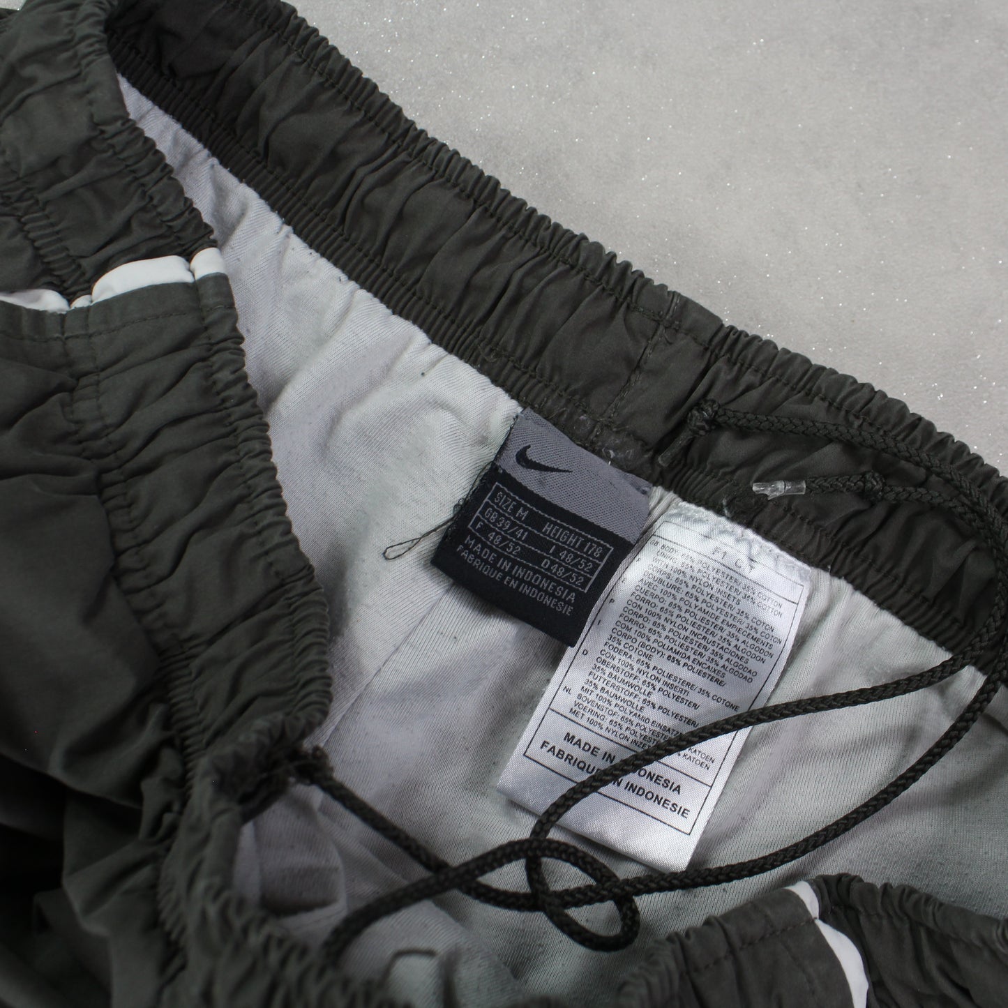 RARE 00s Nike Trackpants Green - (S)