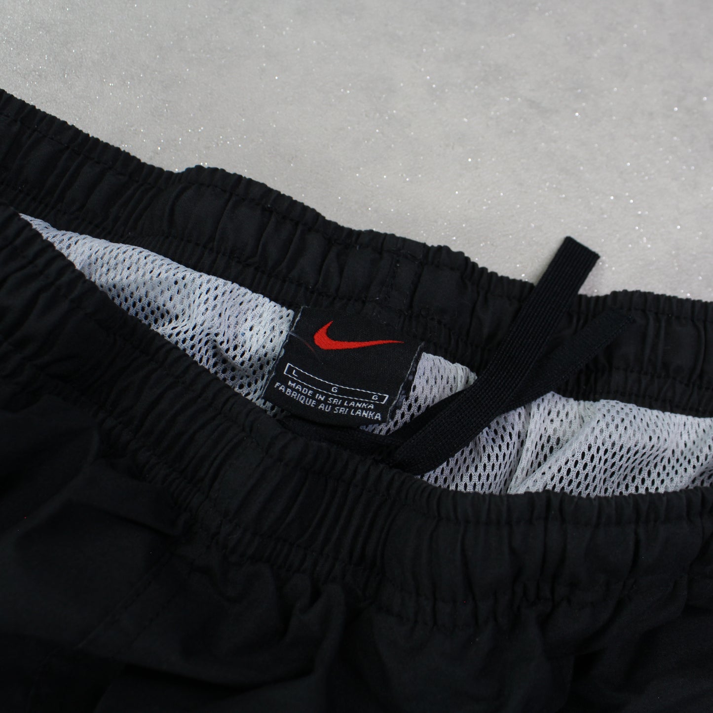 RARE 1990s Nike Trackpants Black - (M)