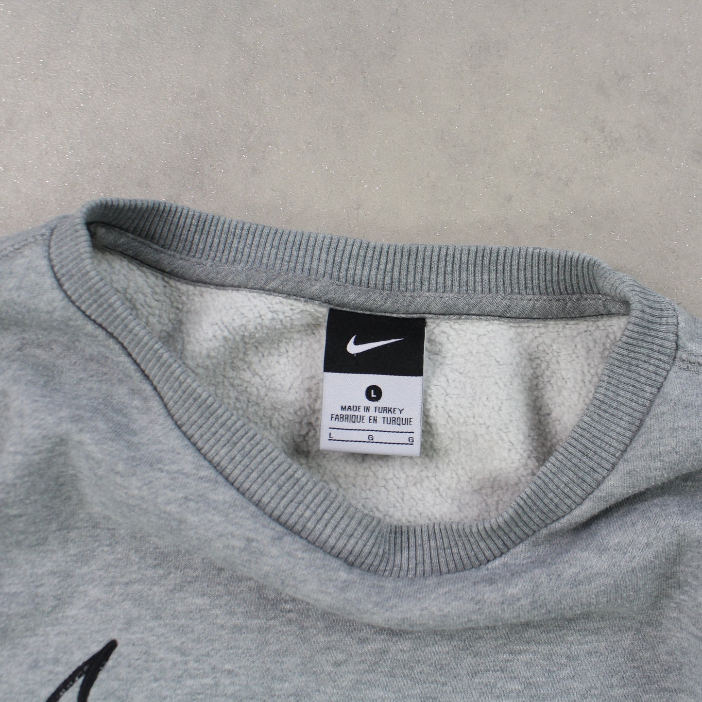 RARE 2000s Nike Sweatshirt Grey - (M)