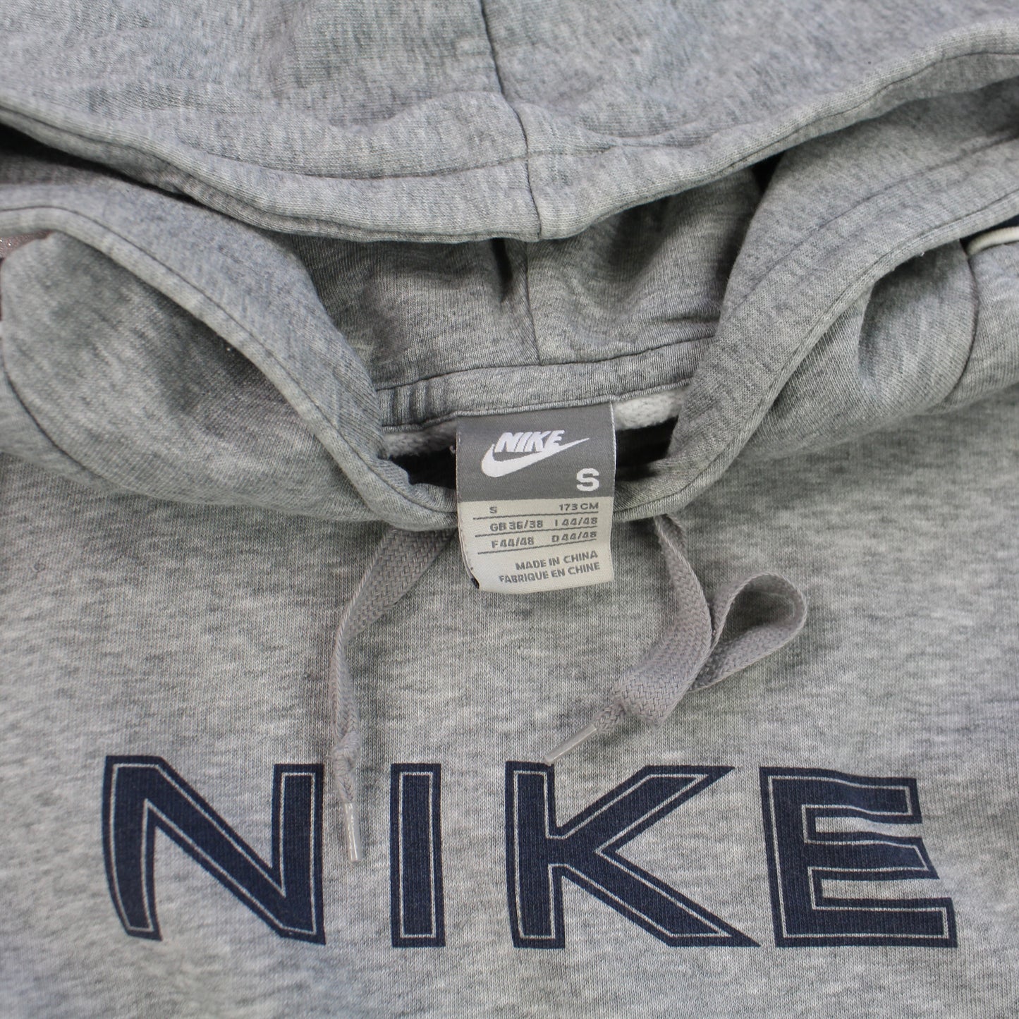 RARE 2000s Nike Hoodie Grey - (S)