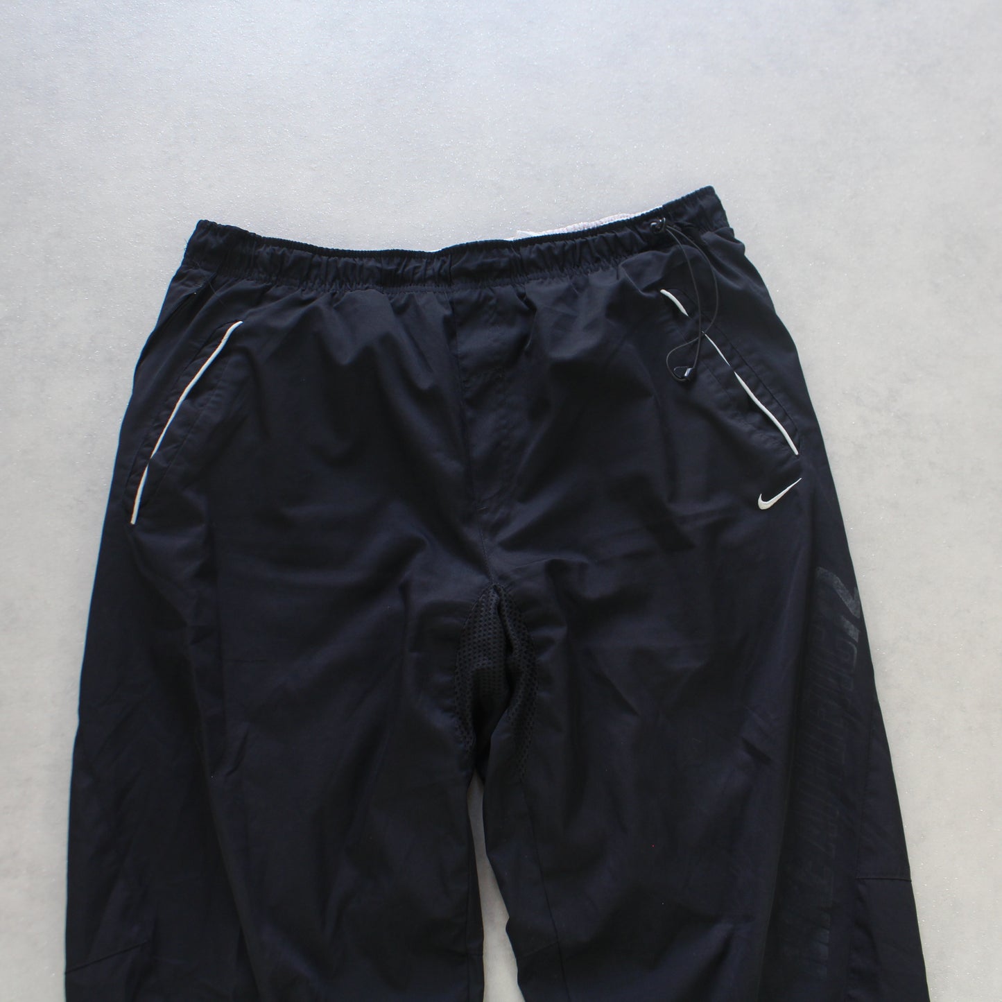 RARE 2000s Nike Trackpants Black - (L)