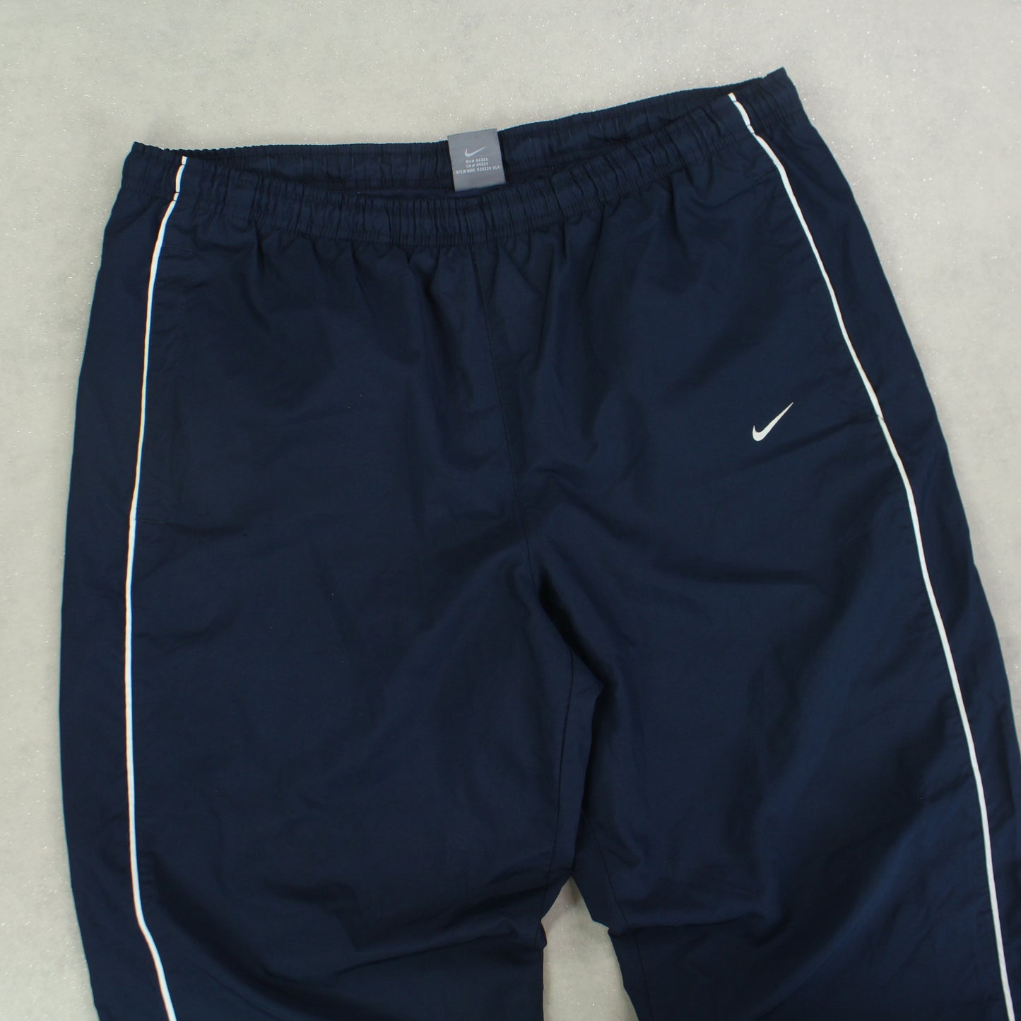 RARE 2000s Baggy Nike Trackpants Navy - (M)