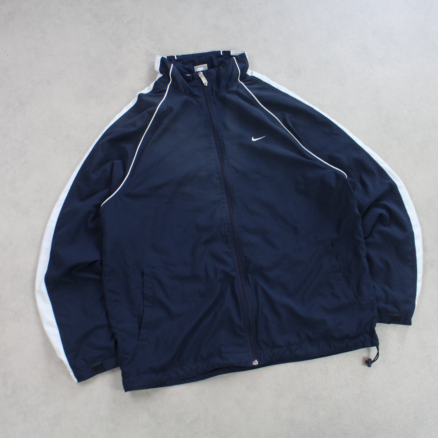 RARE 2000s Nike Track Jacket Navy - (L)