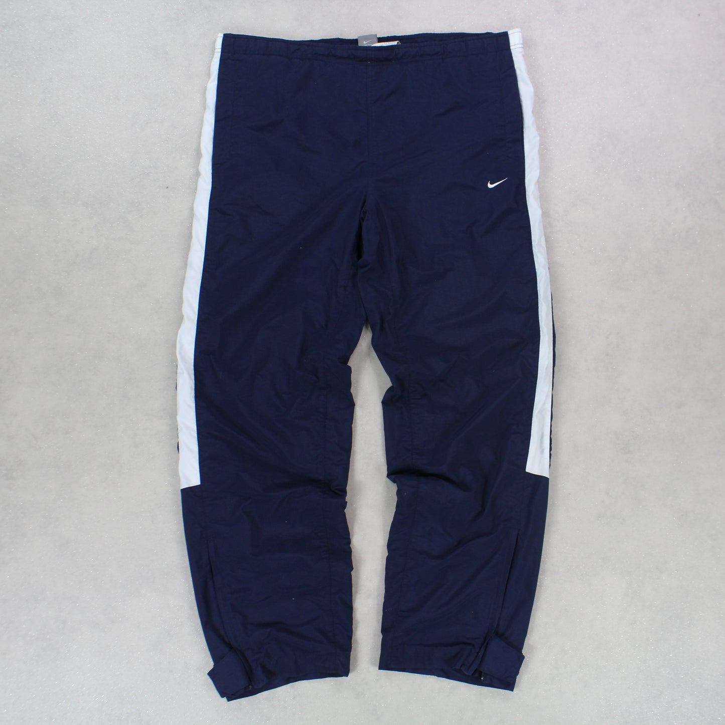 RARE 2000s Nike Trackpants Navy - (XL)