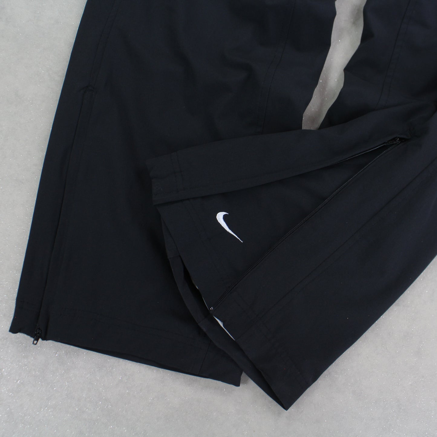 SUPER RARE 2000s Nike Trackpants Grey - (L)