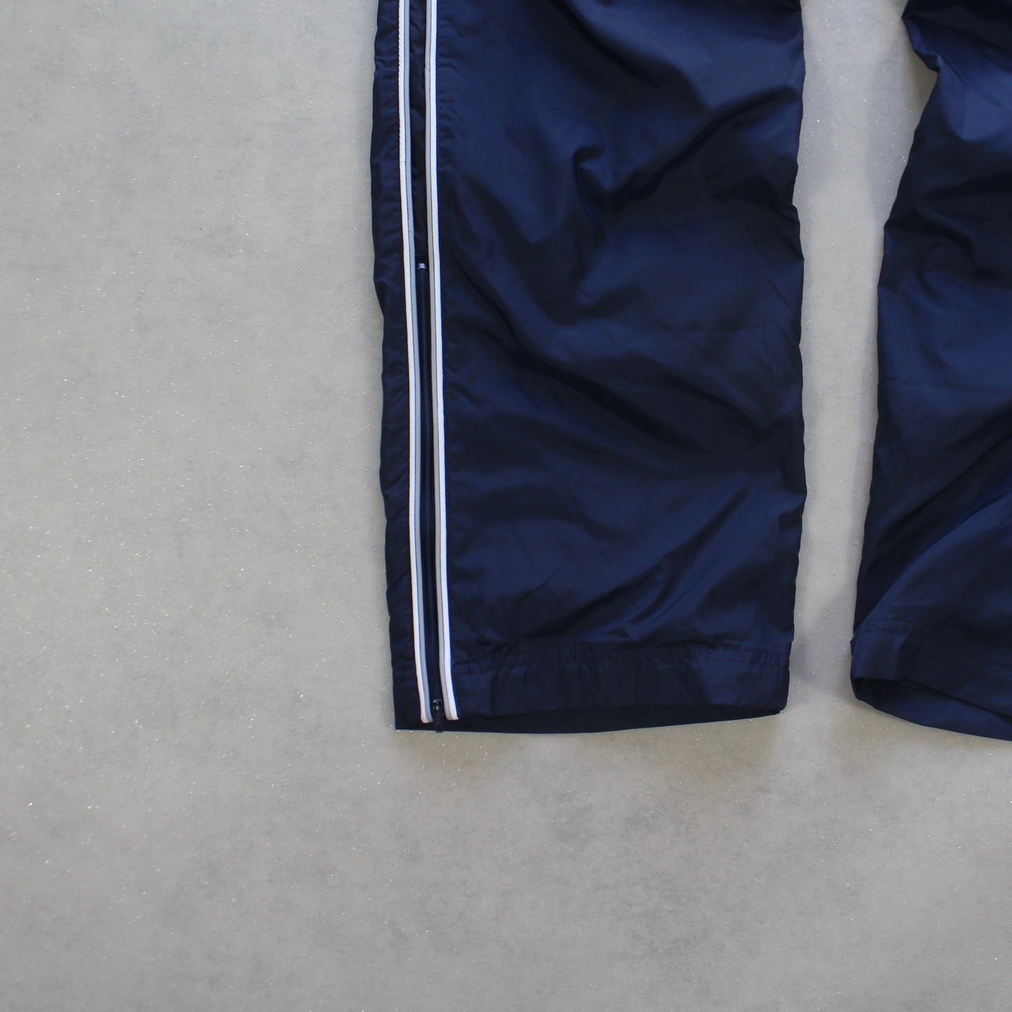 SUPER RARE 2000s Baggy Nike Trackpants Navy - (M)