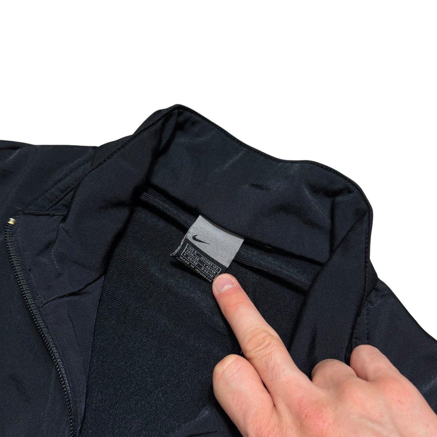 RARE 2000s Nike Track Jacket Black - (S)