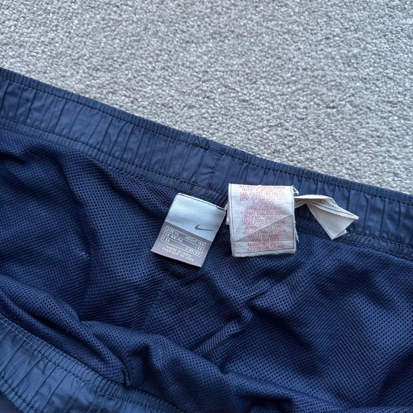 SUPER RARE 2000s Nike Shox Trackpants Navy - (XL)