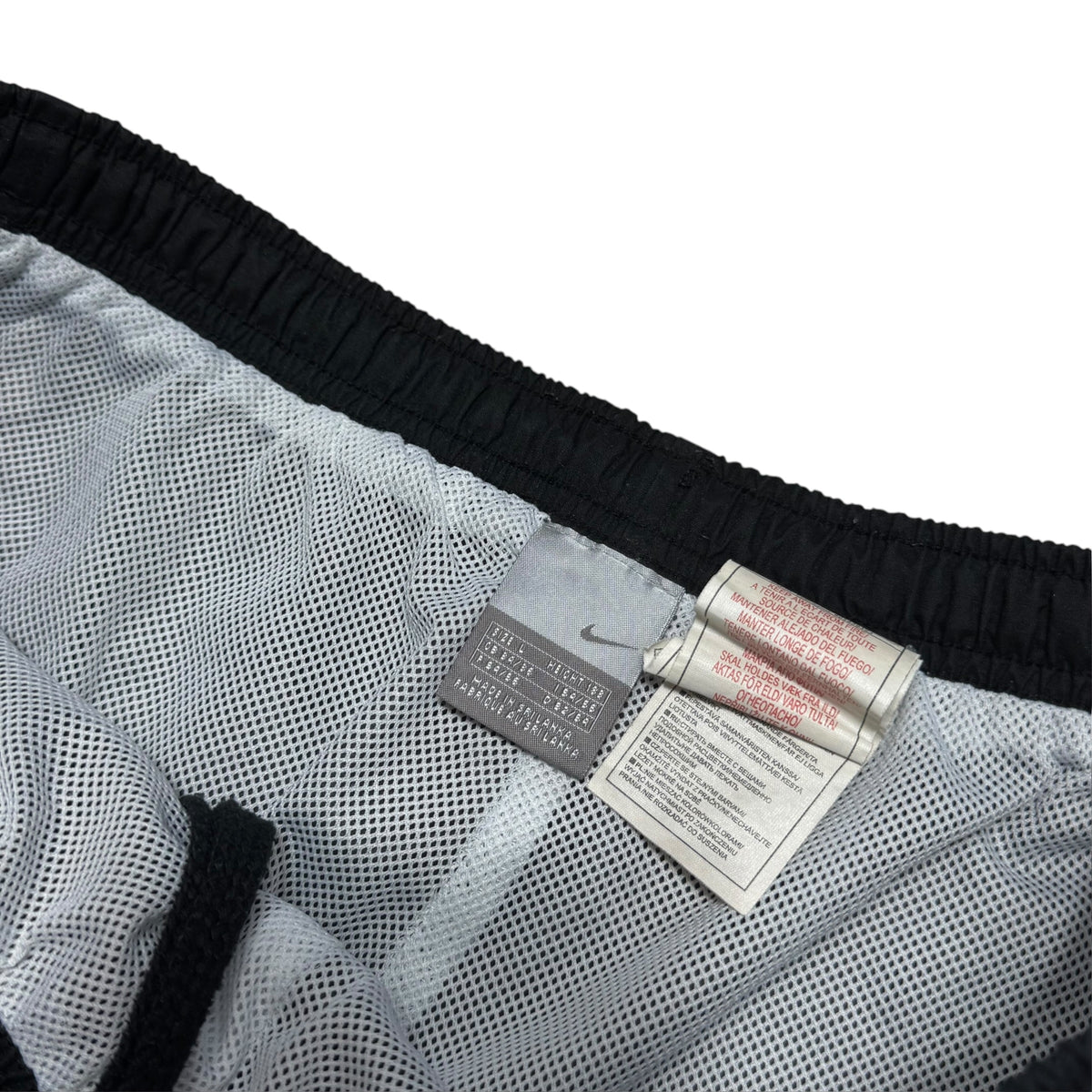 SUPER RARE 2000s Nike Trackpants Black - (L) | PREMIUM