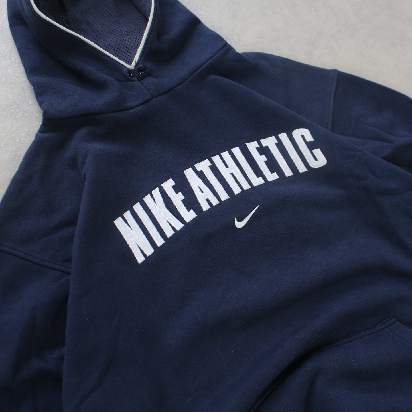 RARE 2000s Nike Hoodie Navy - (M)