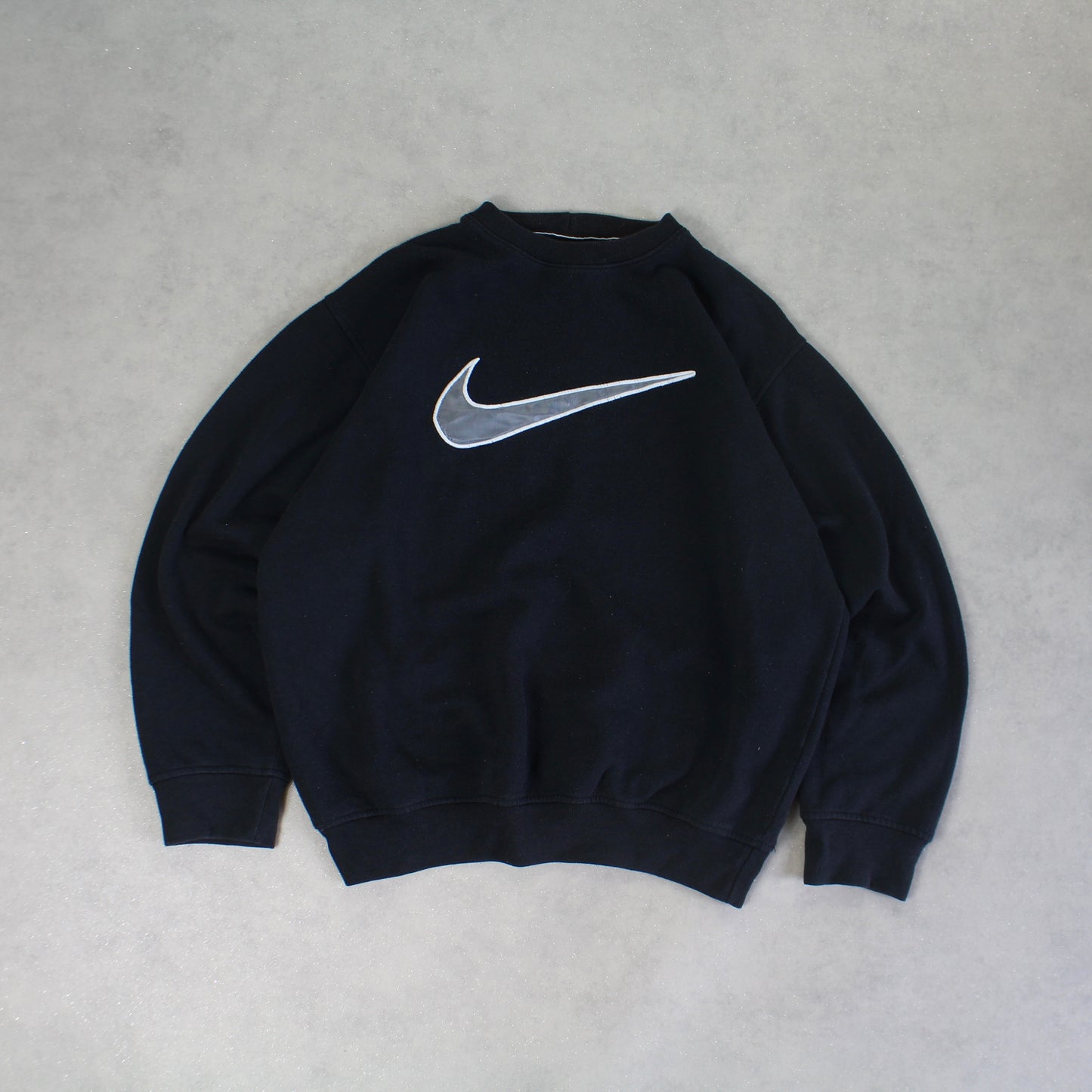 RARE 2000s Nike Sweatshirt Black - (M)