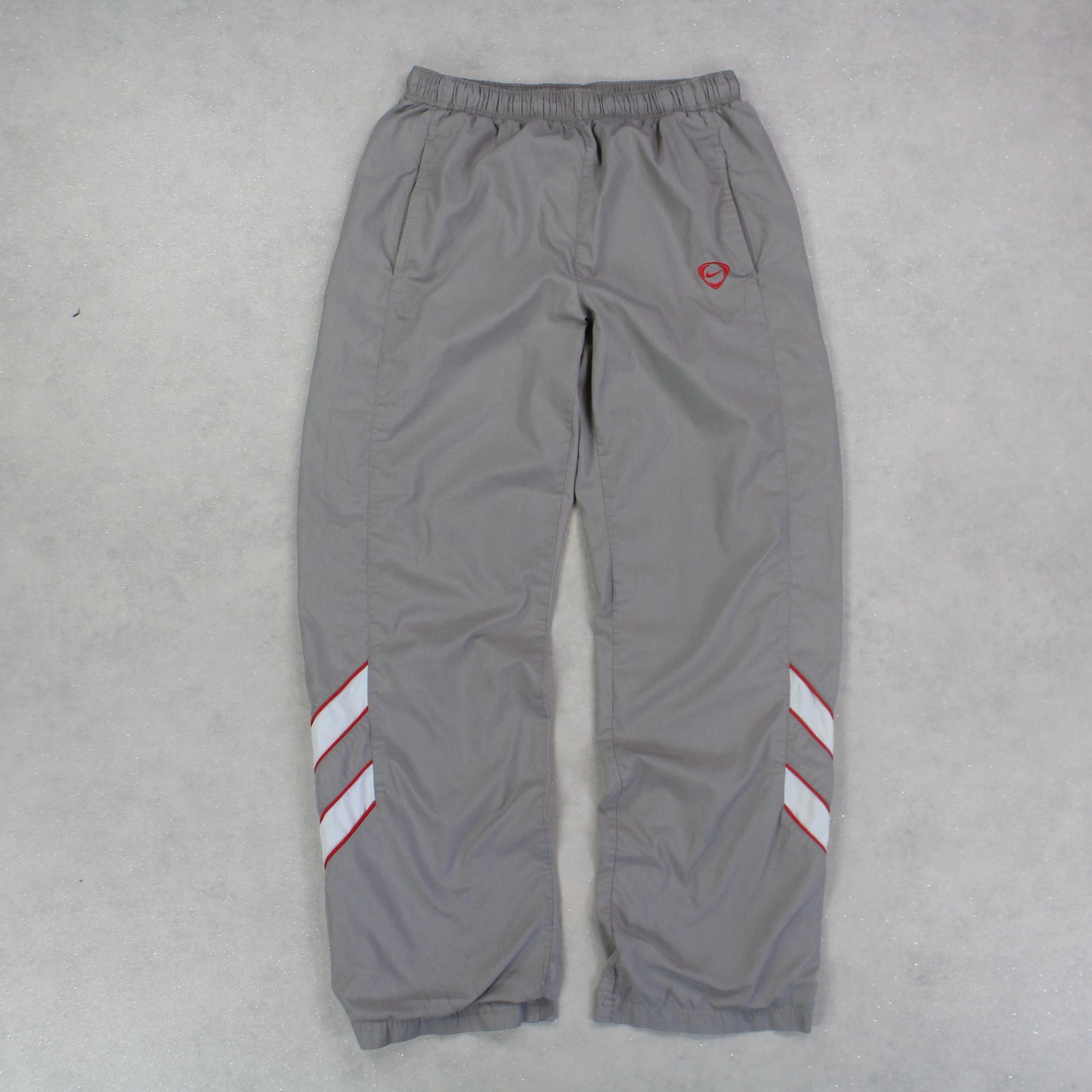 SUPER RARE 2000s Nike Trackpants Light Brown - (S)
