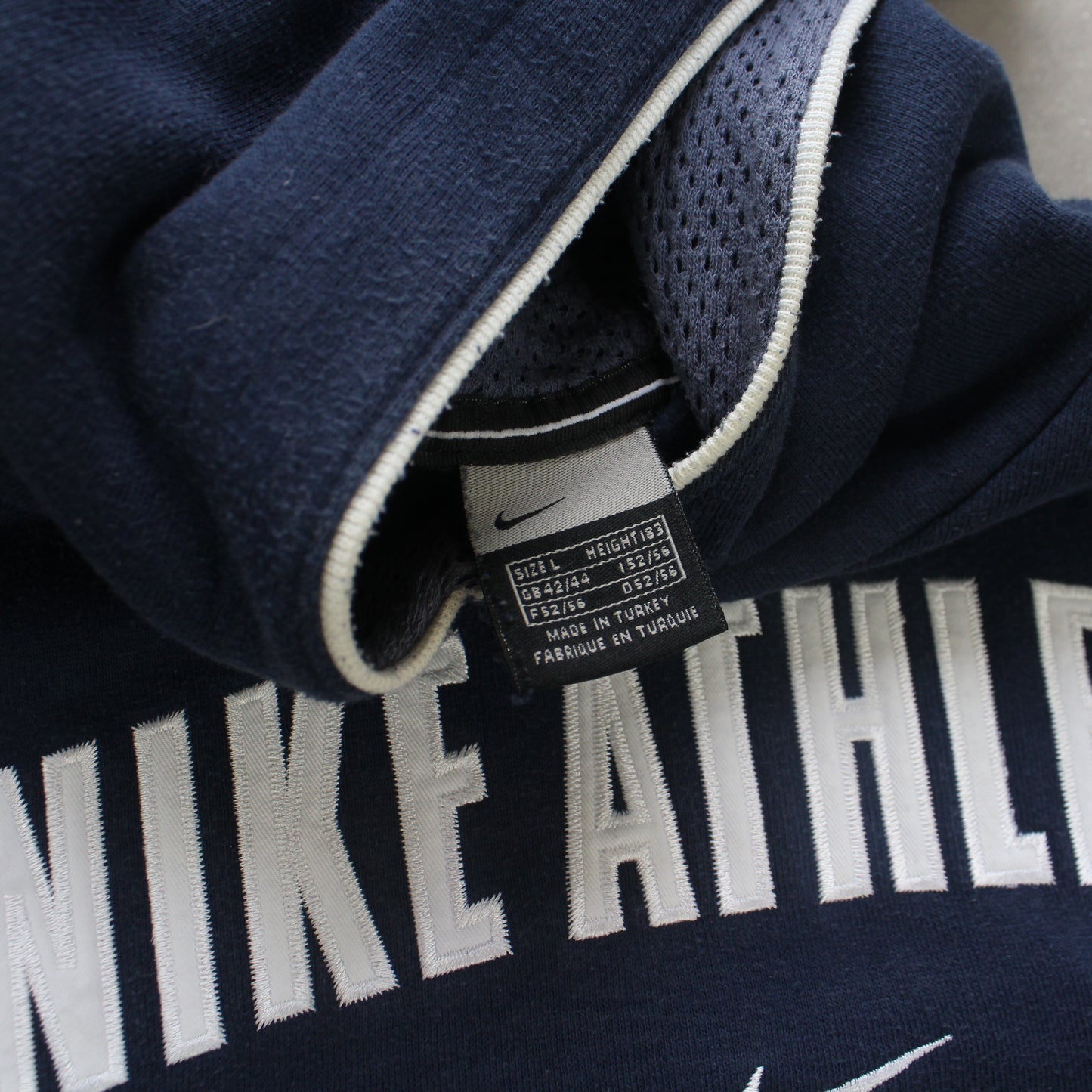 RARE 2000s Nike Hoodie Navy - (M)