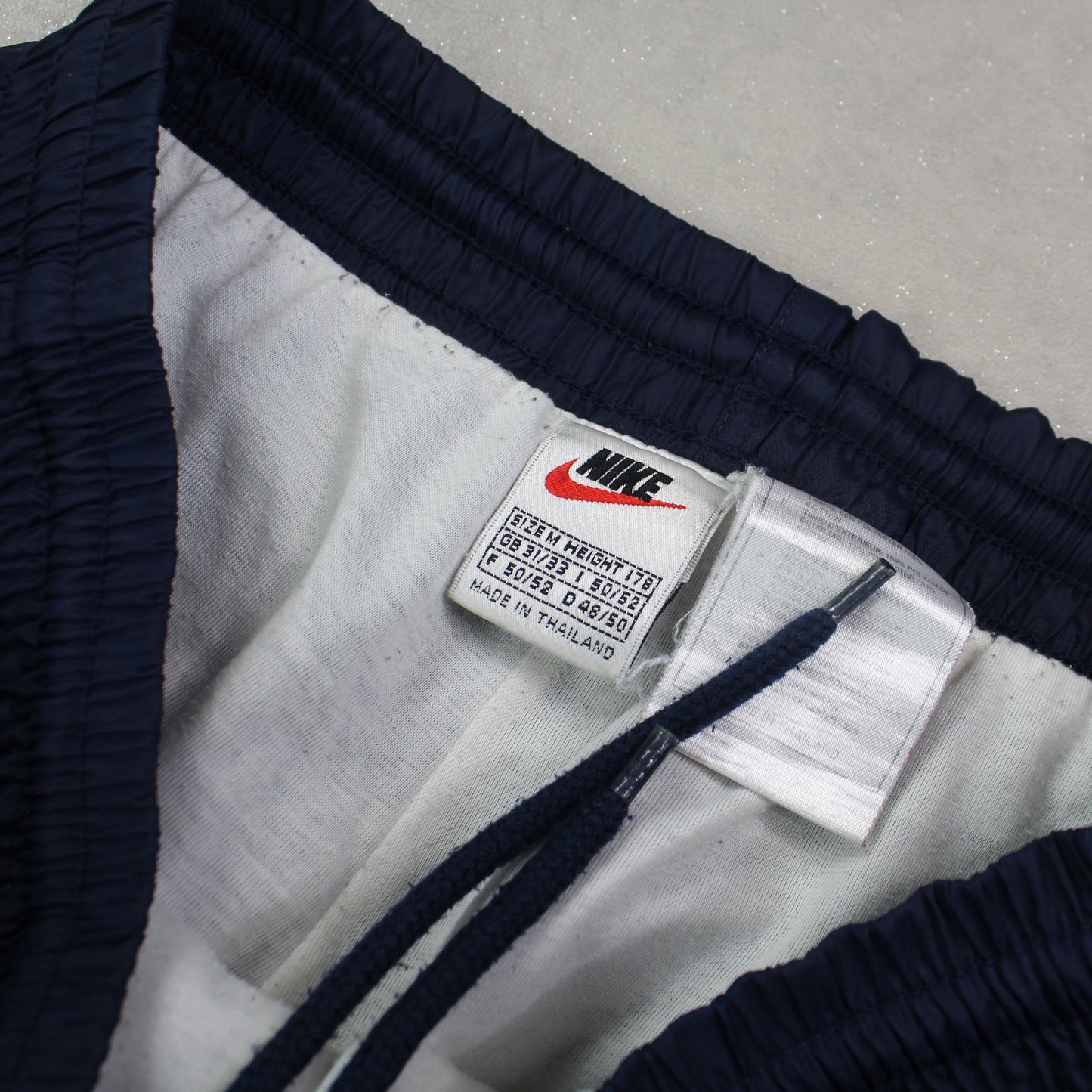RARE 1990s Nike Trackpants Navy - (S)
