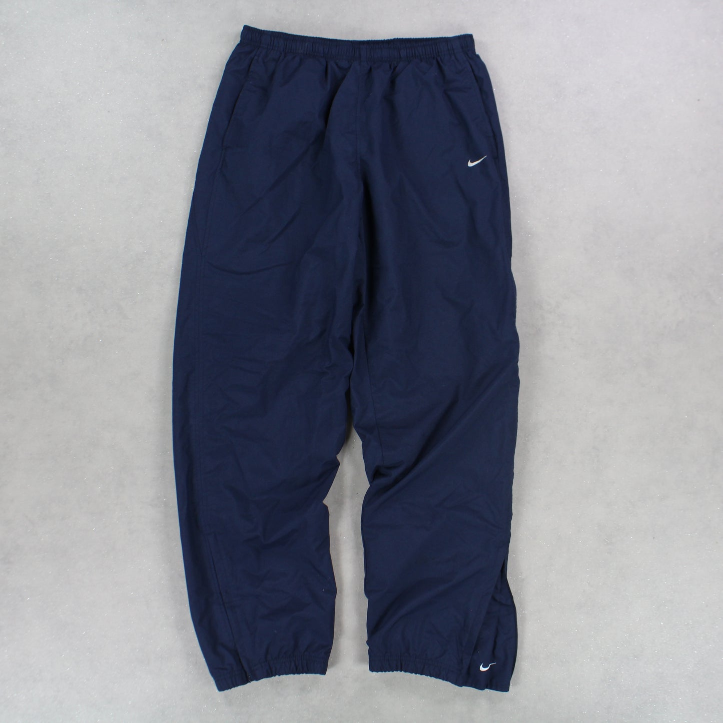 RARE 2000s Nike Trackpants Navy - (S)