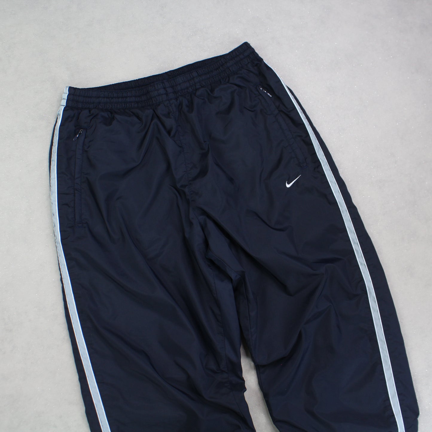 RARE 1990s Nike Trackpants Navy - (L)