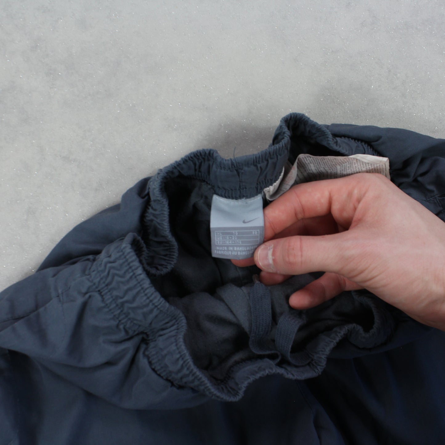 RARE 2000s Nike Trackpants Grey - (S)