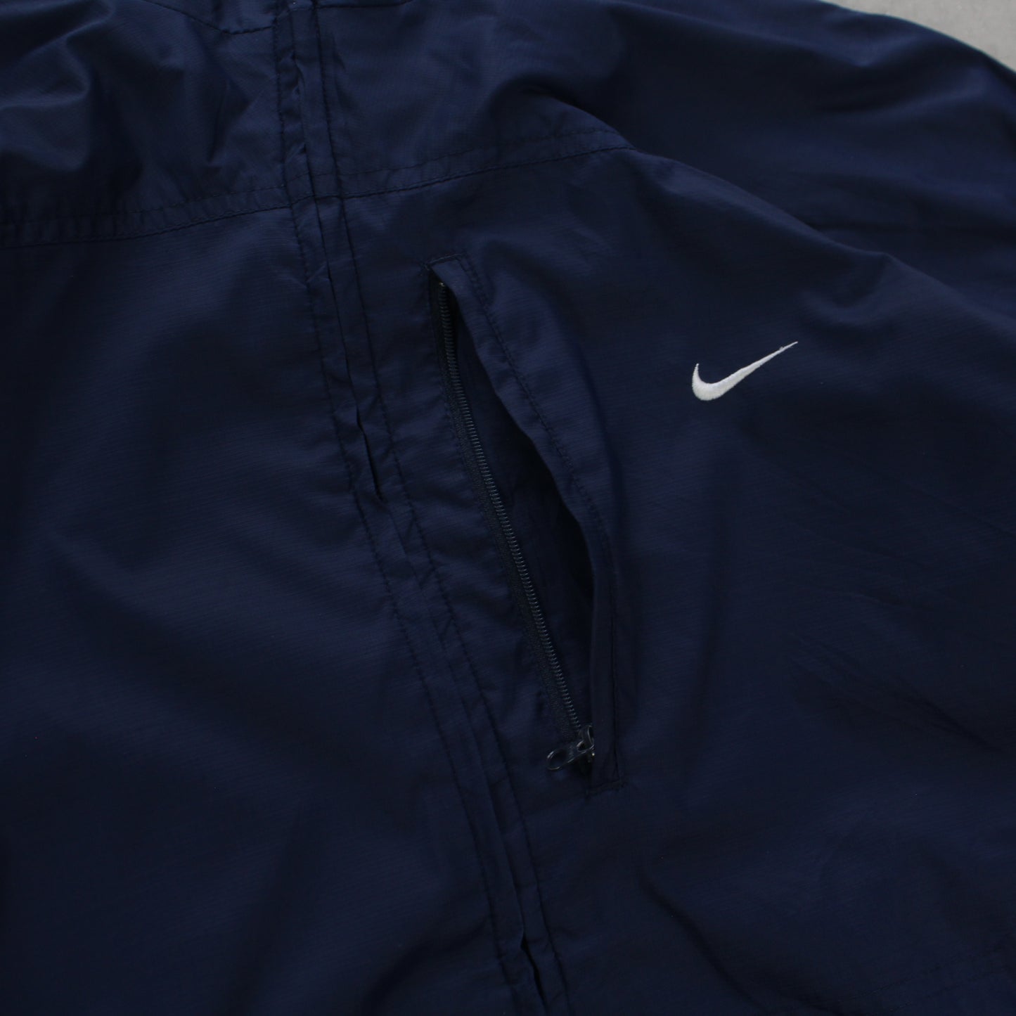 RARE 2000s Nike Track Jacket Navy - (S)