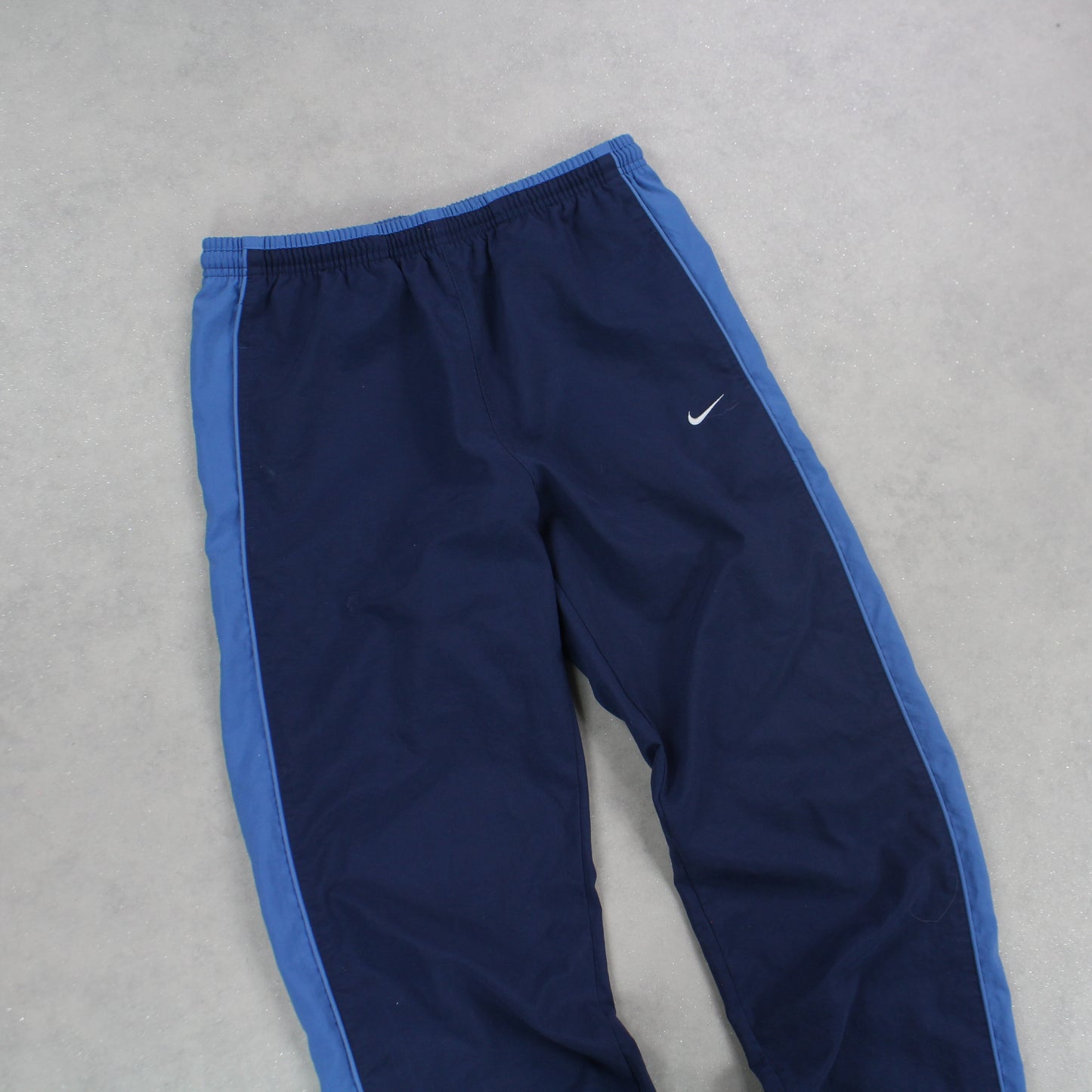 RARE 2000s Nike Trackpants Navy - (S)