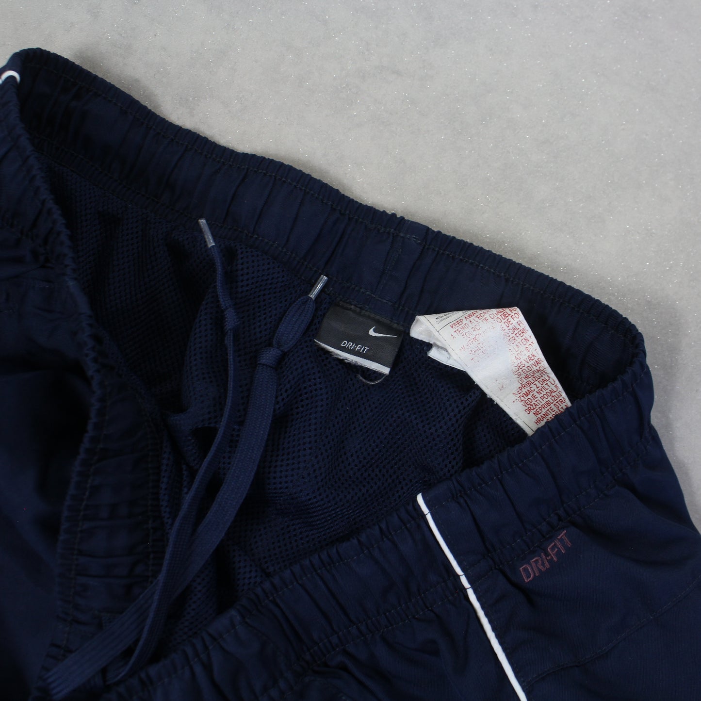 RARE 2000s Baggy Nike Trackpants Navy - (XL)