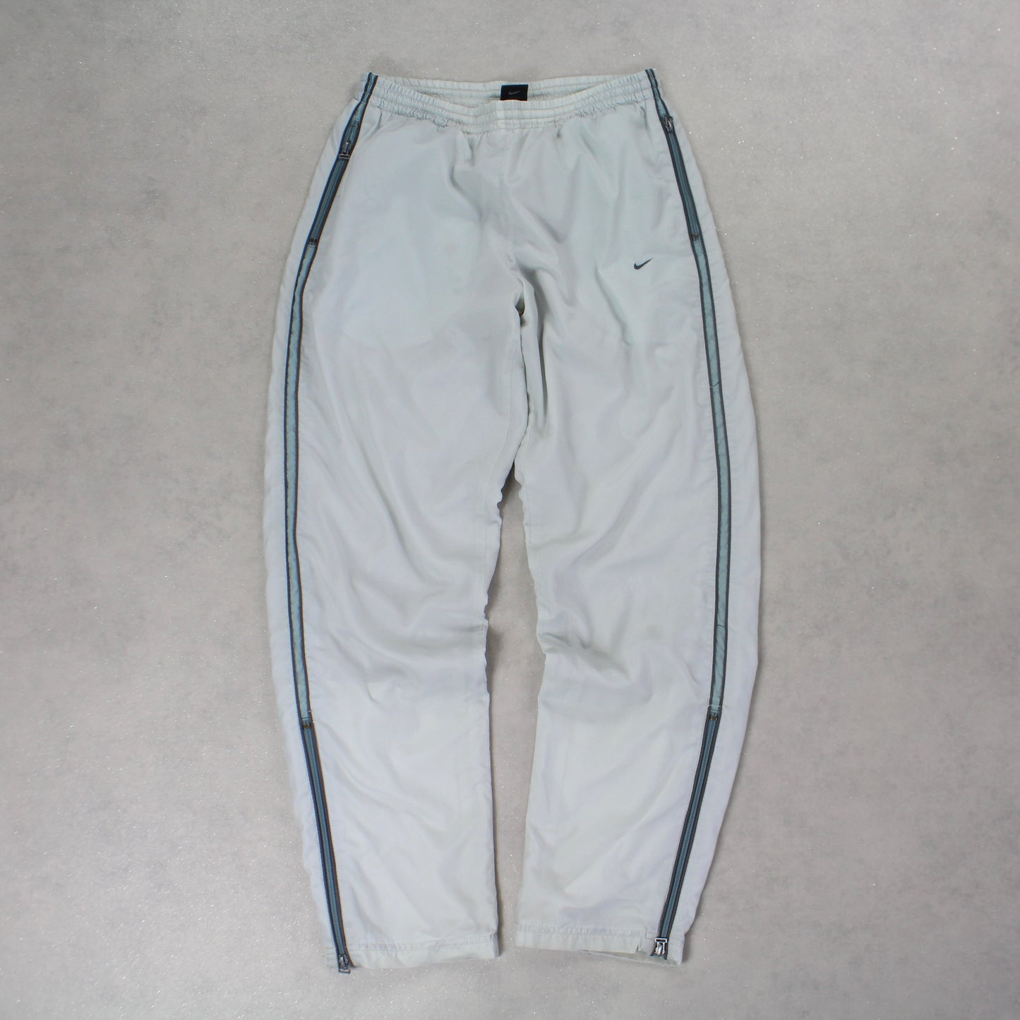 RARE 2000s Nike Trackpants Grey - (S)