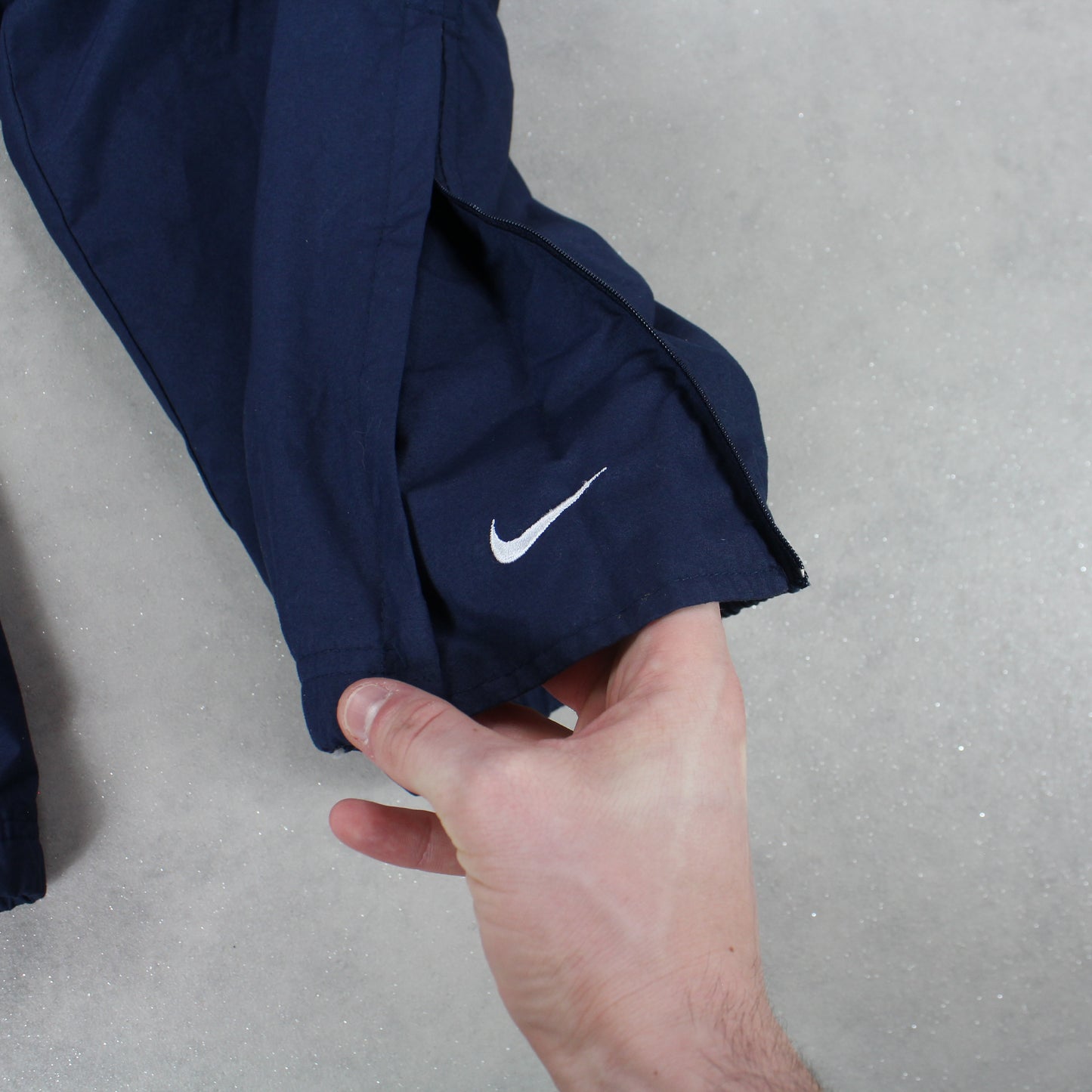 RARE 2000s Nike Trackpants Navy - (S)
