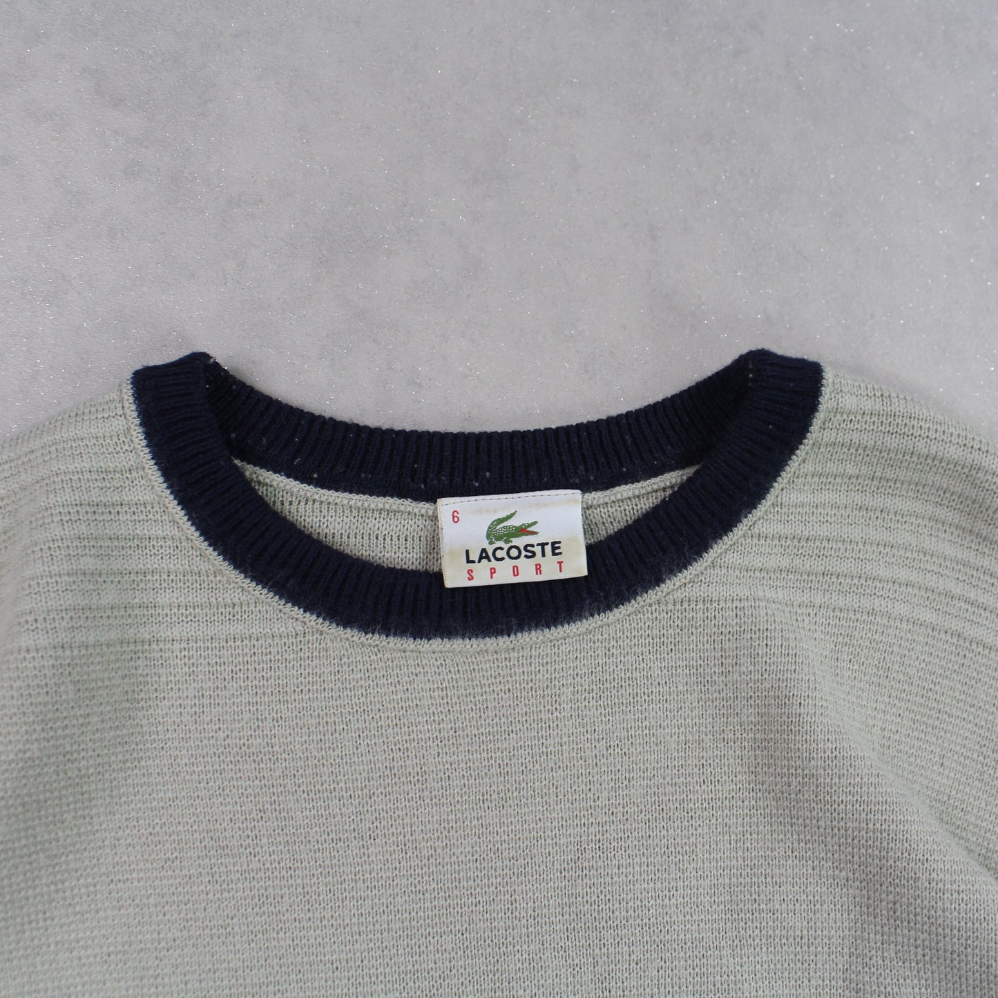 RARE 1990s Lacoste Jumper Navy - (L)
