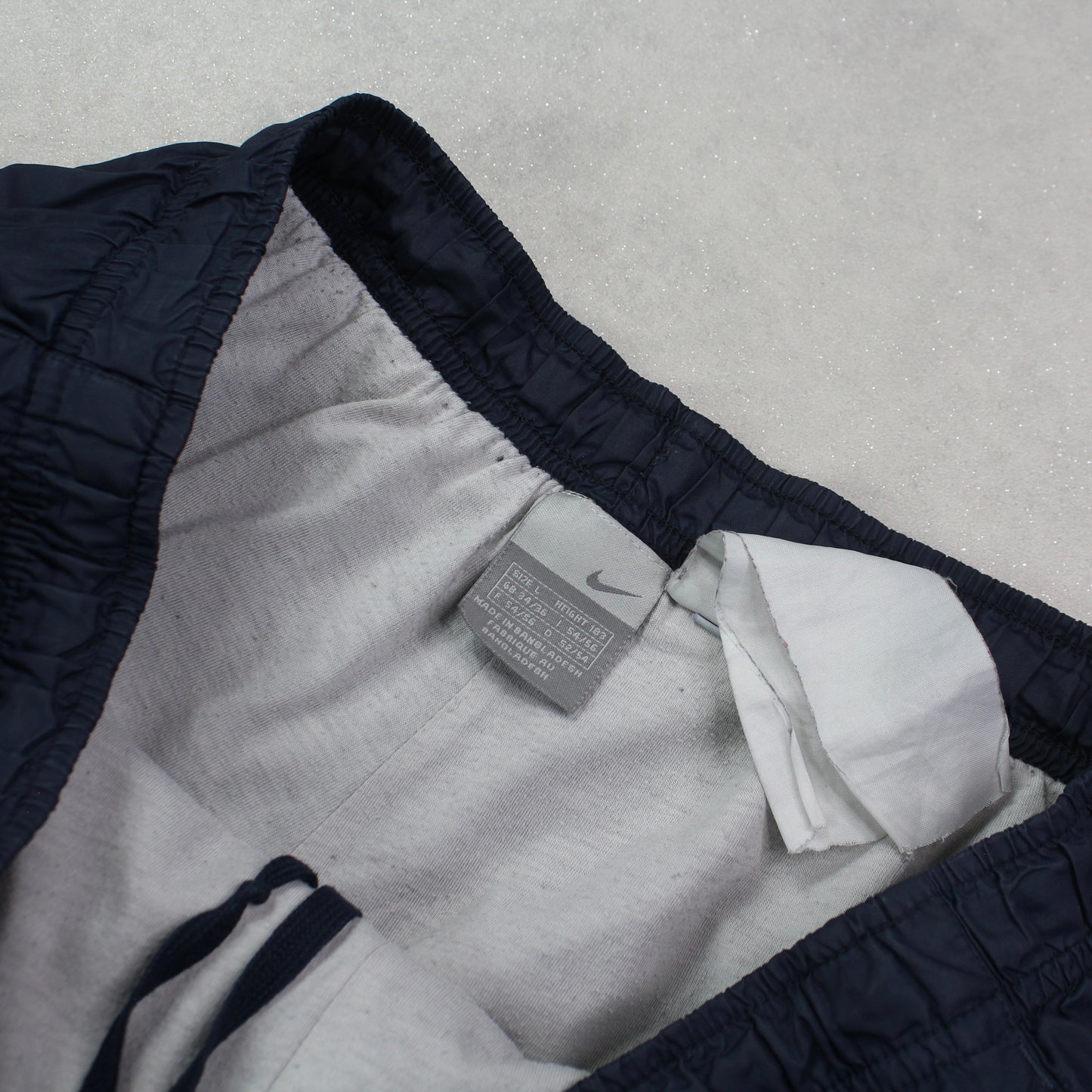 RARE 2000s Nike Trackpants Navy - (L)