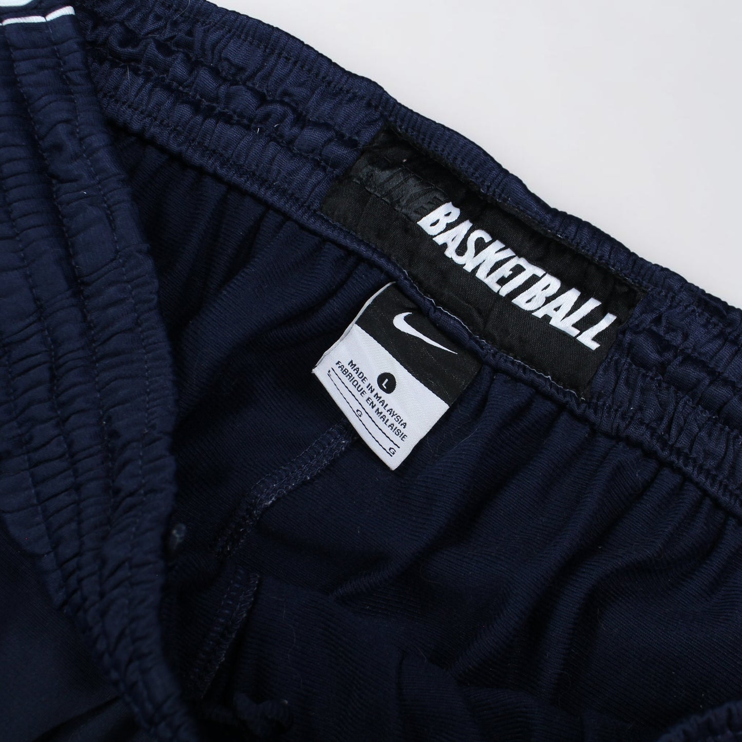 RARE 2000s Baggy Nike Trackpants Navy - (L)