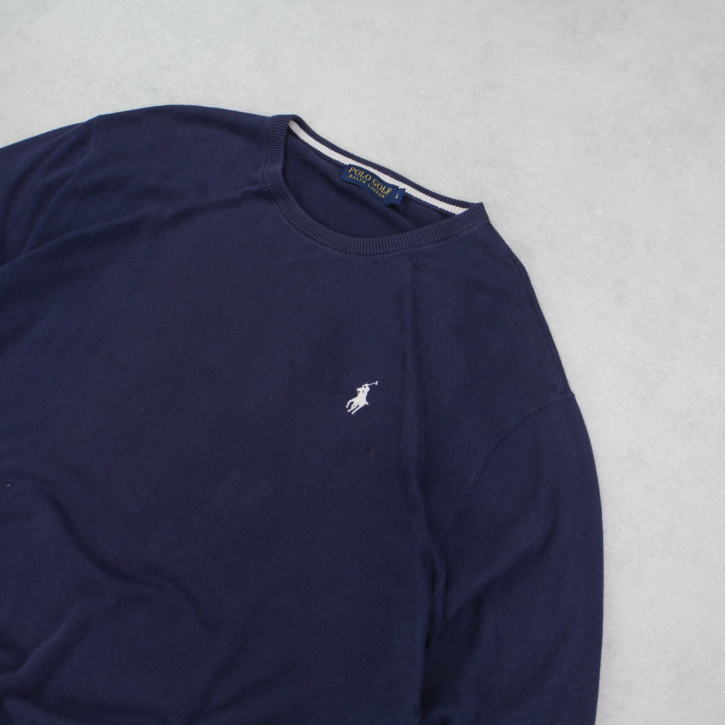 2000s Ralph Lauren Jumper Navy - (L)