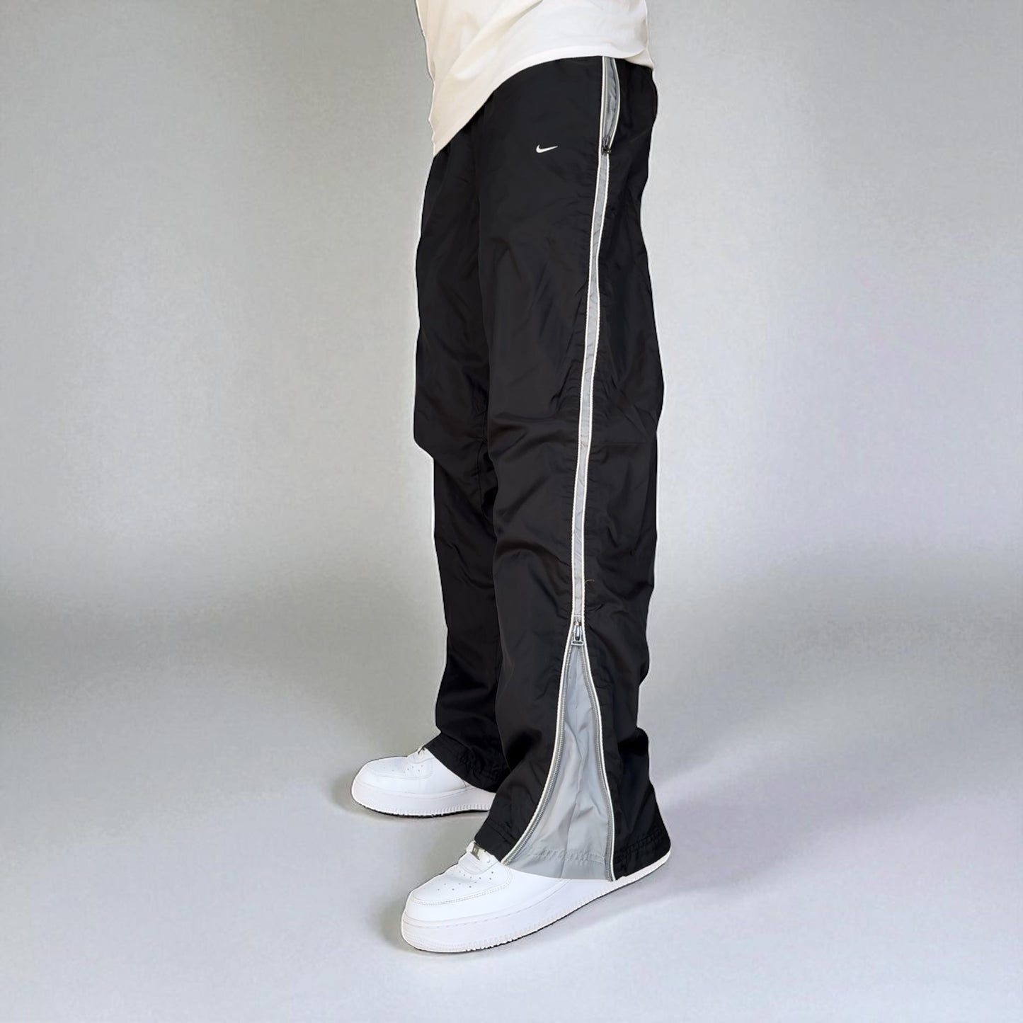 RARE 2000s Nike Trackpants Black - (S)