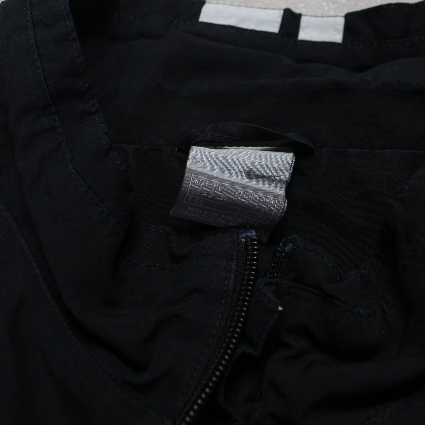 RARE 2000s Nike Track Jacket Black - (L)