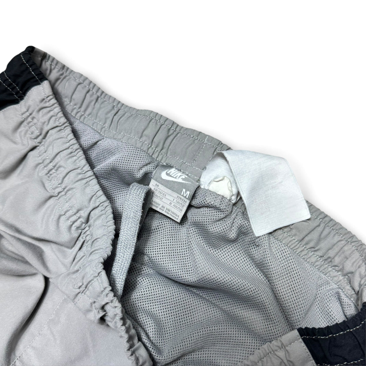 RARE 2000s Baggy Nike Trackpants Grey - (M)