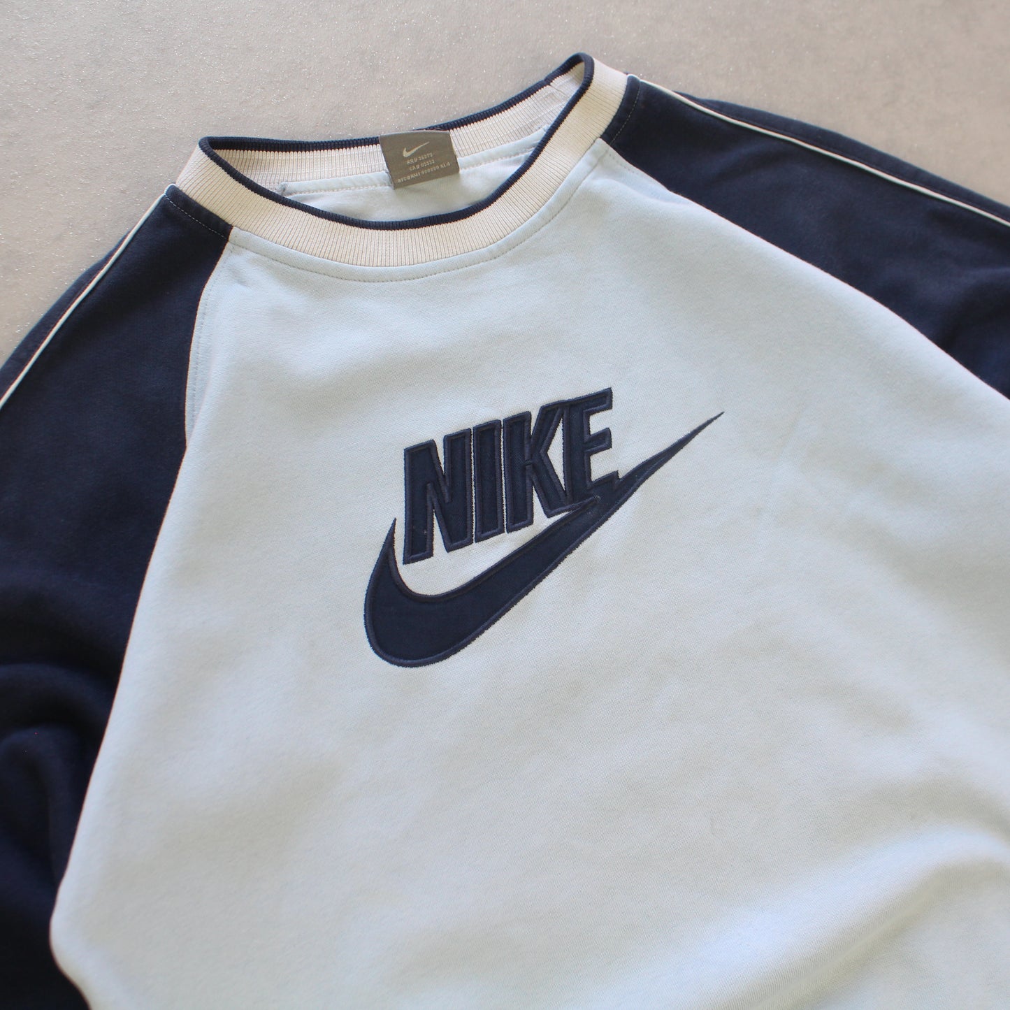 RARE 2000s Nike Sweatshirt Blue - (S)