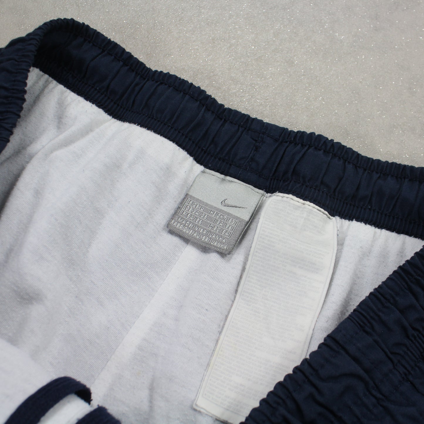 RARE 2000s Nike Trackpants Navy - (L)