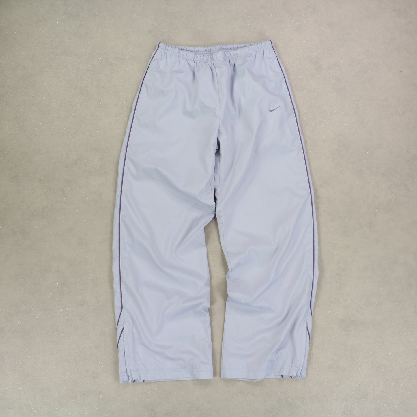 RARE 2000s Nike Trackpants Purple - (S)