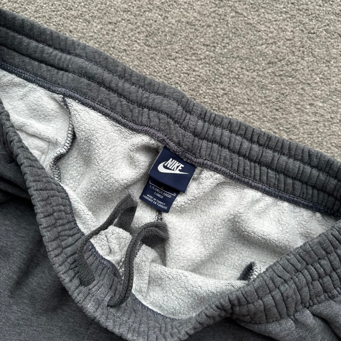 2000s Nike Joggers Grey - (L)