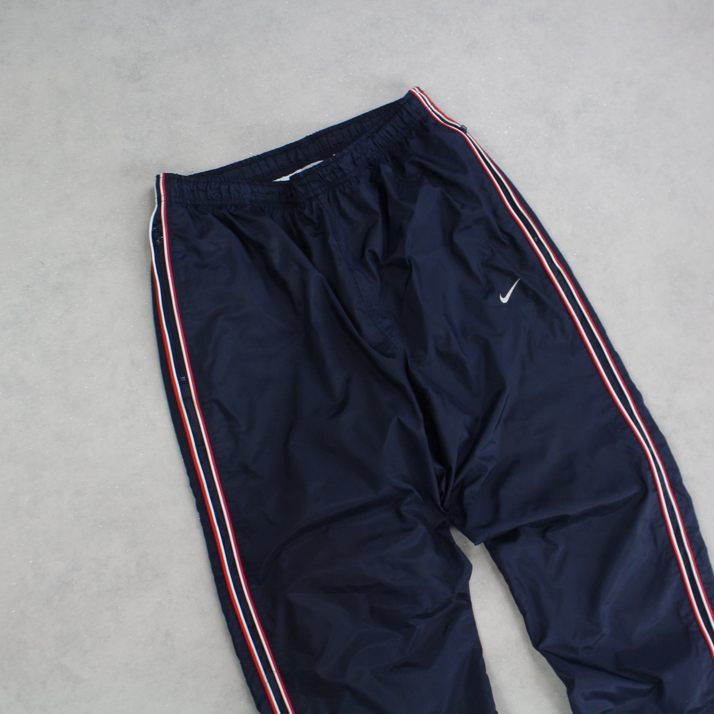 SUPER RARE 00s Nike Trackpants Navy - (M)