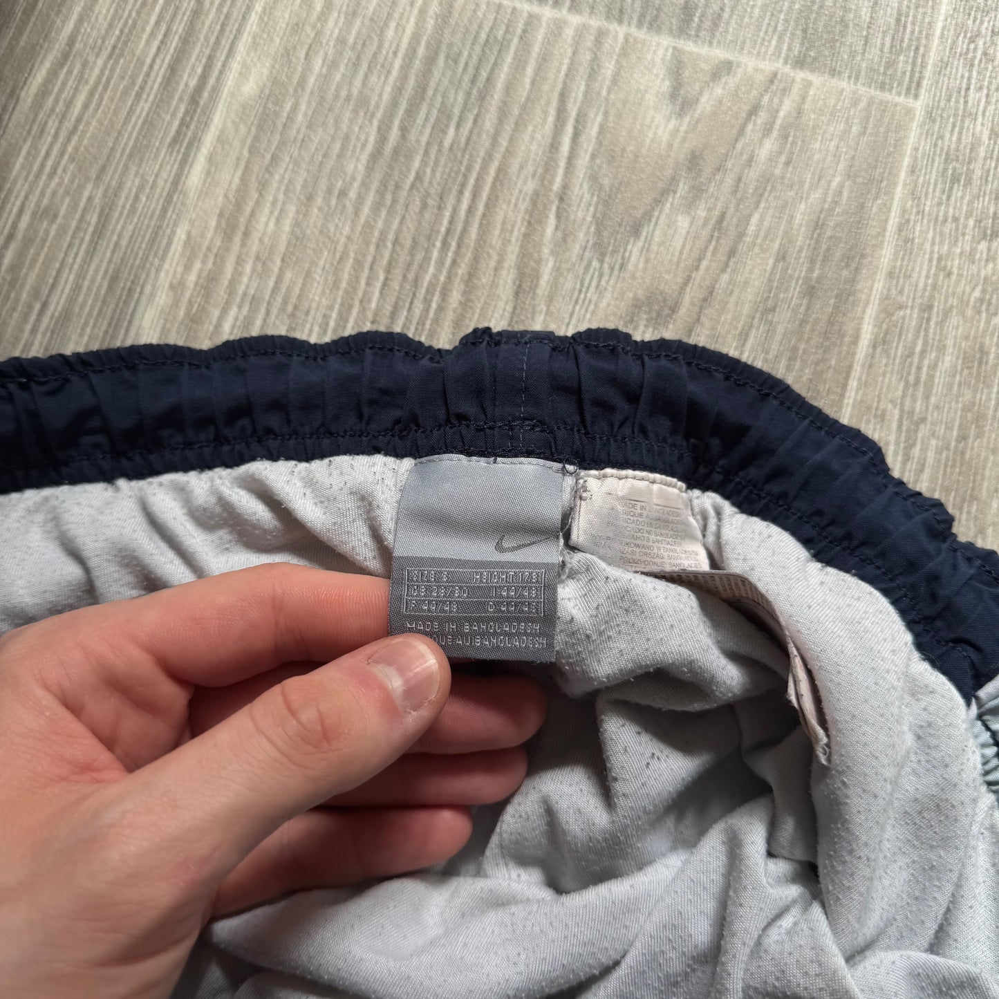 SUPER RARE 2000s Nike Trackpants Navy - (S)