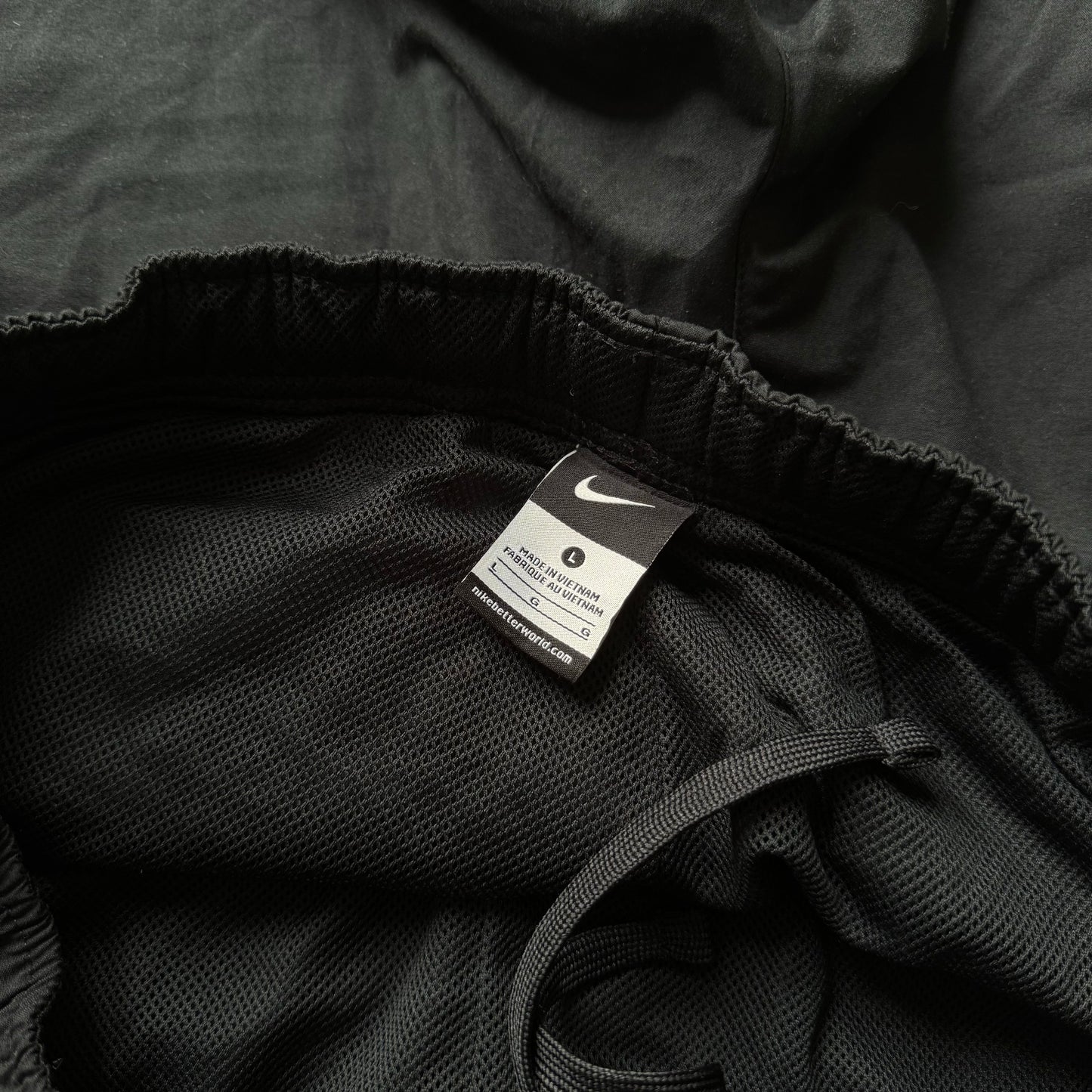 RARE 2000s Nike Trackpants Black - (L)