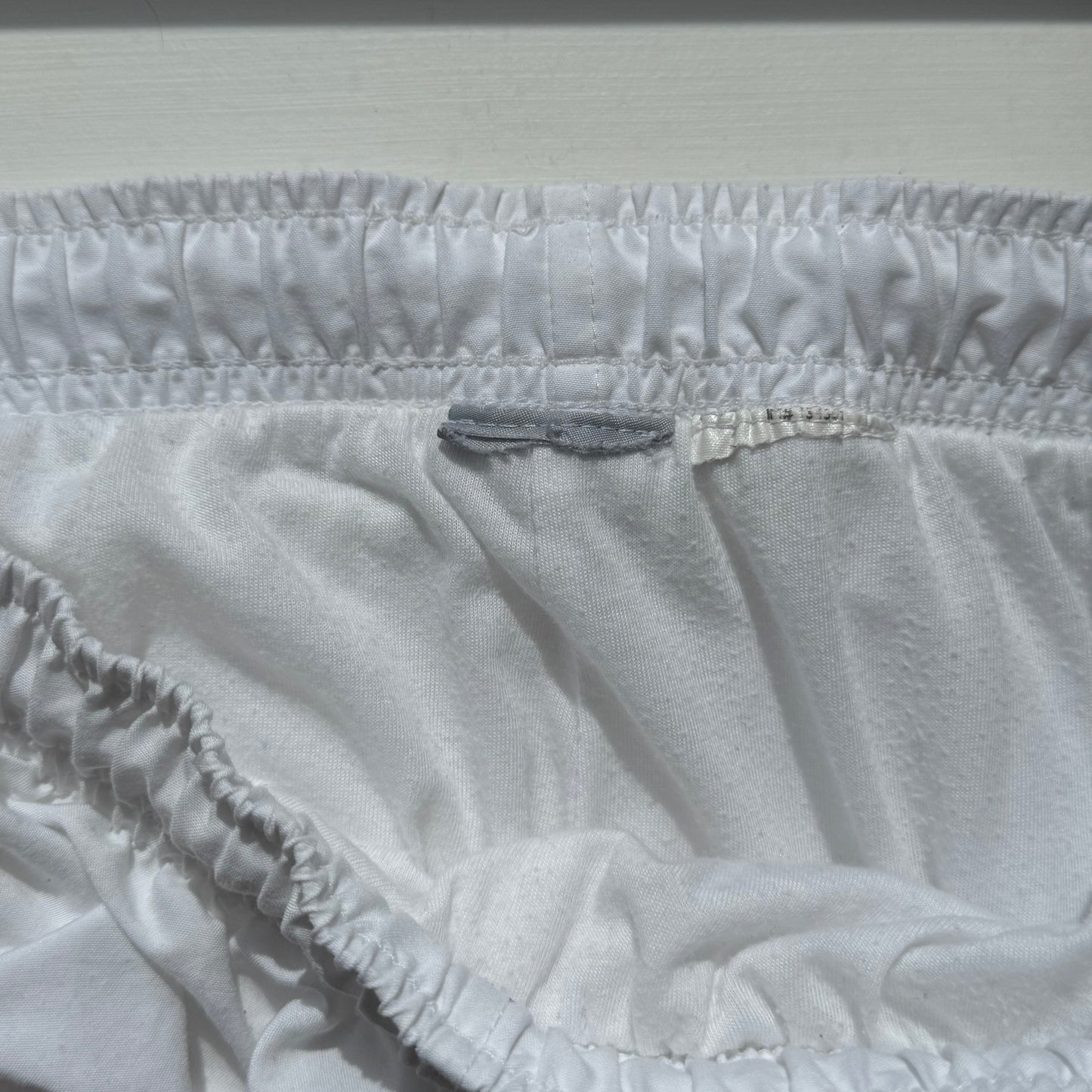 SUPER RARE 2000s Nike Trackpants White *PREMIUM* - (L)