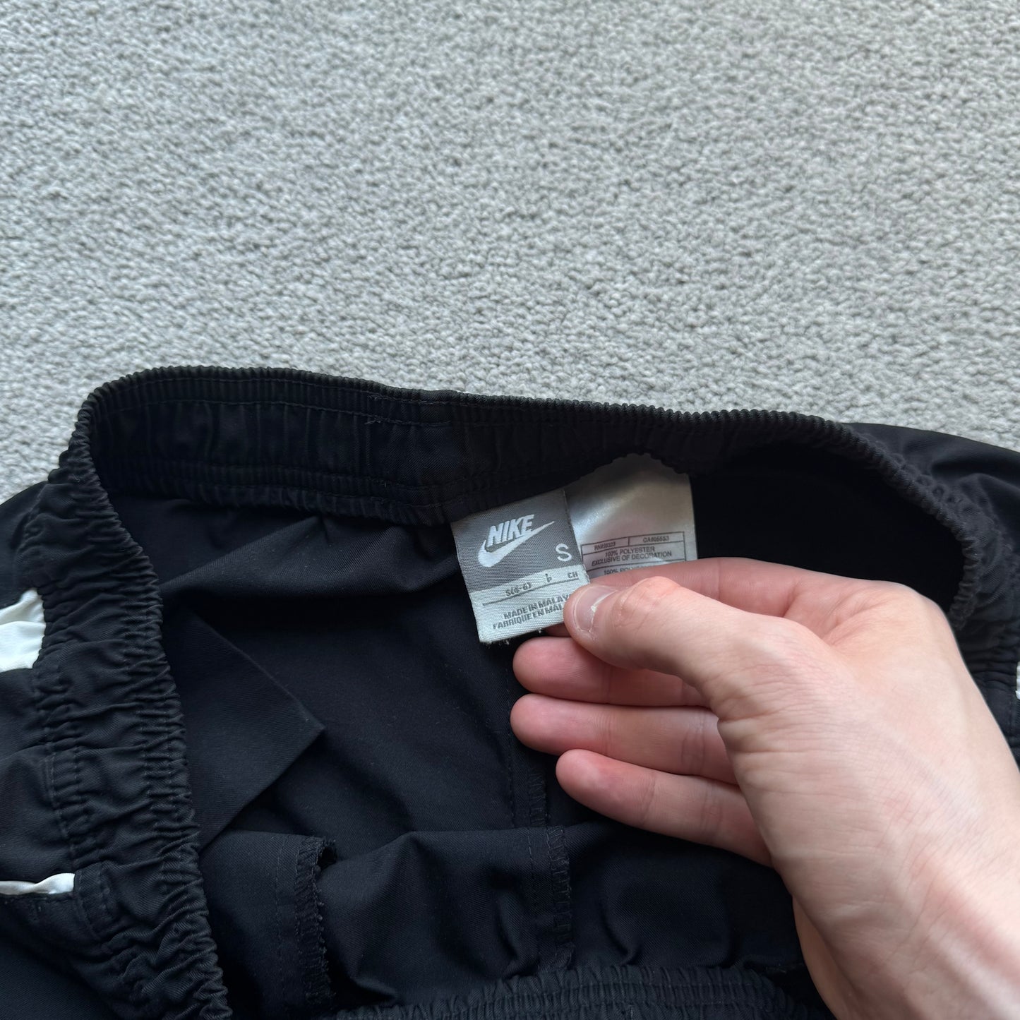 RARE 2000s Nike Trackpants Black - (S)