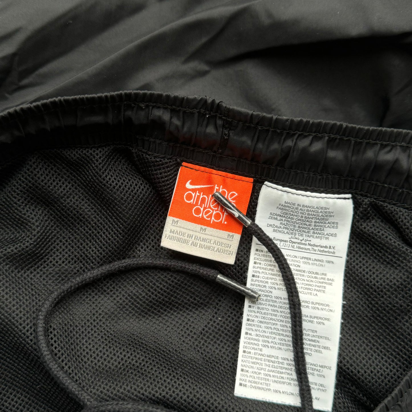 RARE 2000s Baggy Nike Trackpants Black - (M)