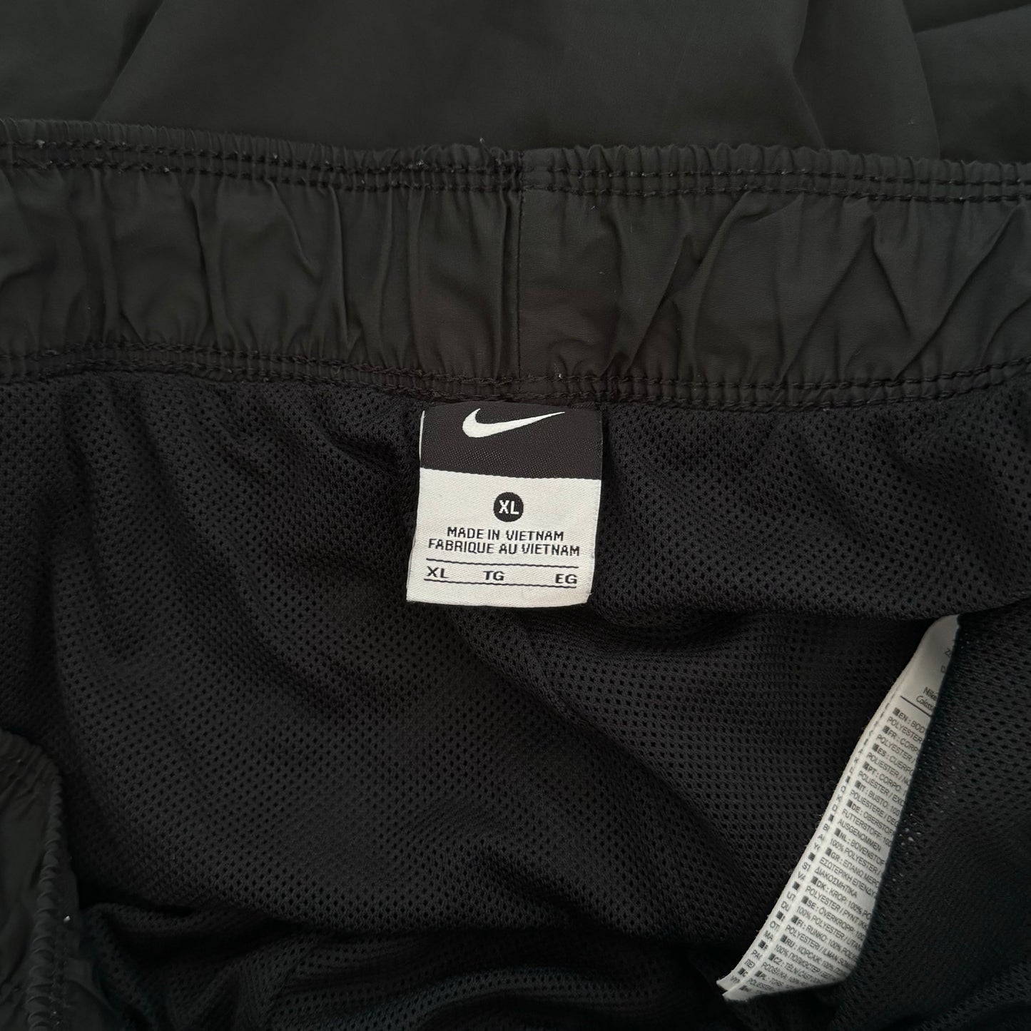 RARE 2000s Nike Trackpants Black - (L)