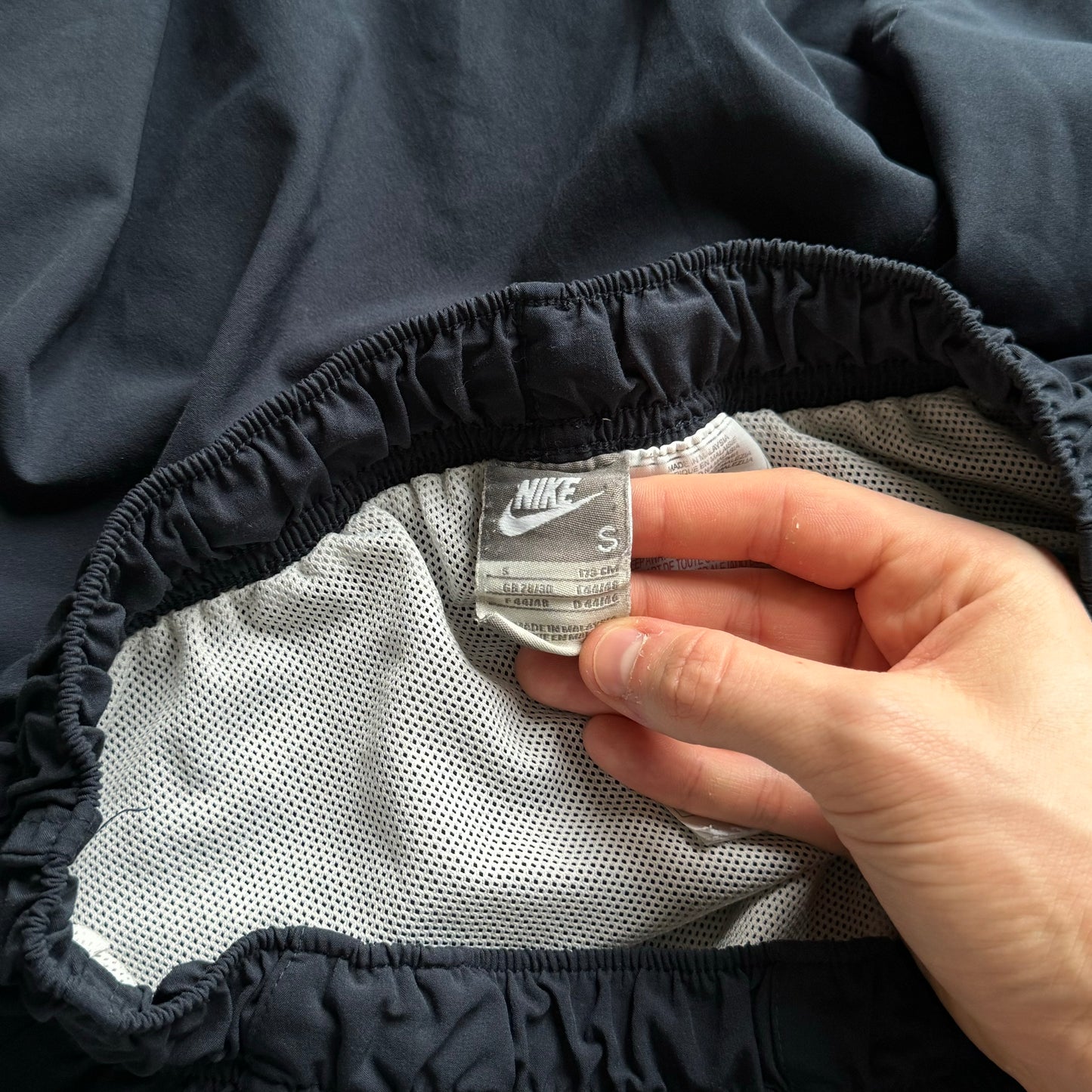 RARE 2000s Nike Trackpants Navy - (S)