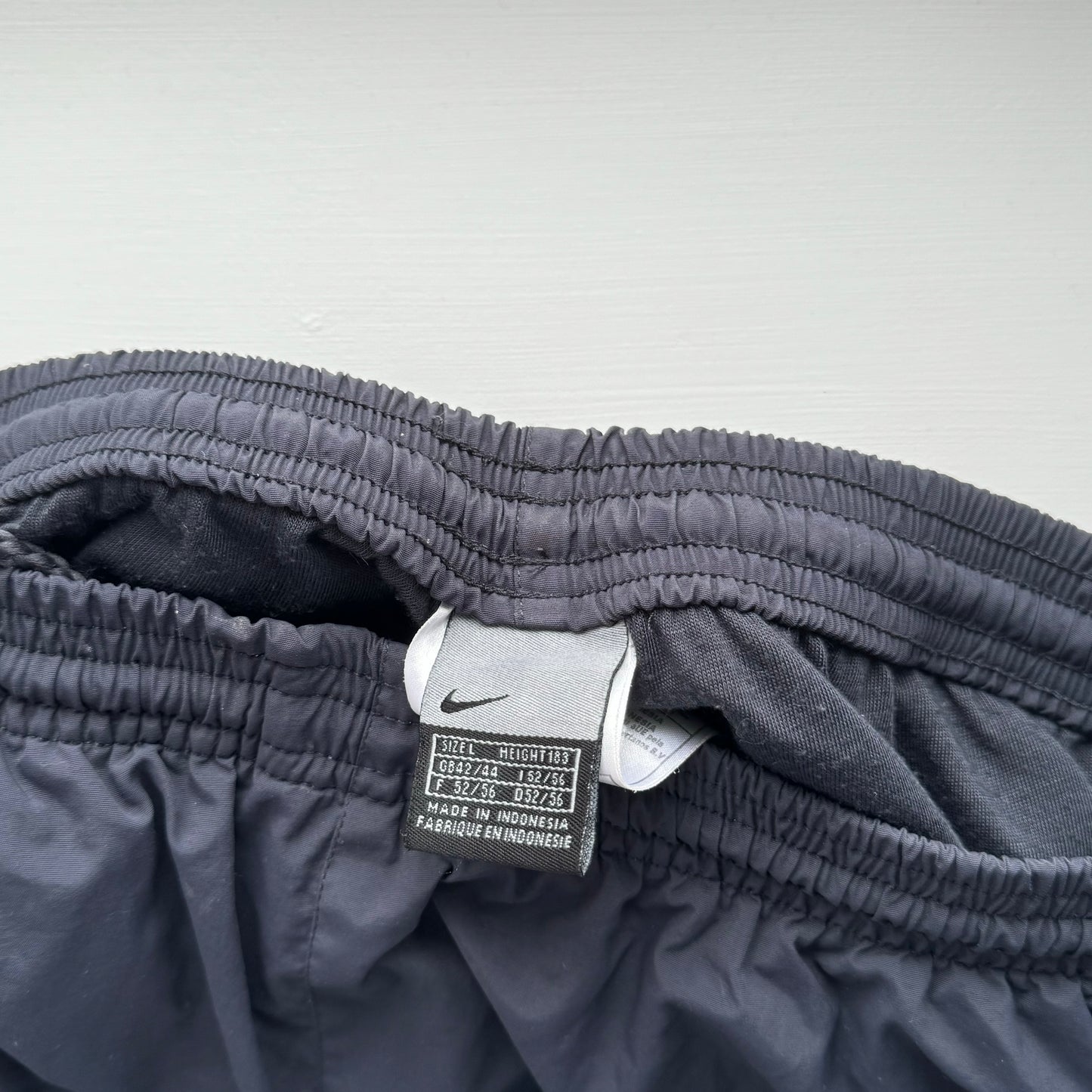 RARE 2000s Baggy Nike Trackpants Grey - (L)